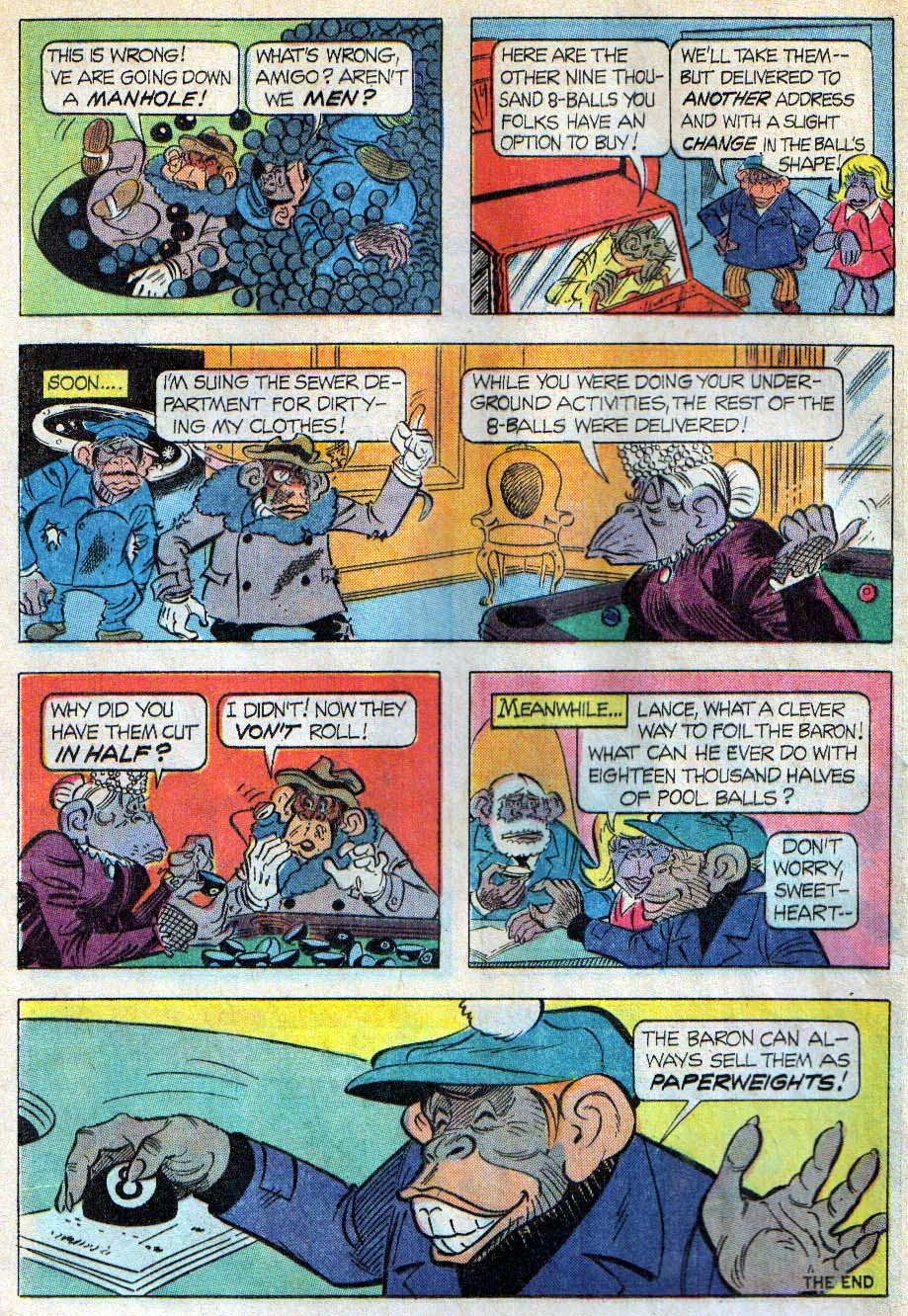 Read online Lancelot Link Secret Chimp comic -  Issue #5 - 13