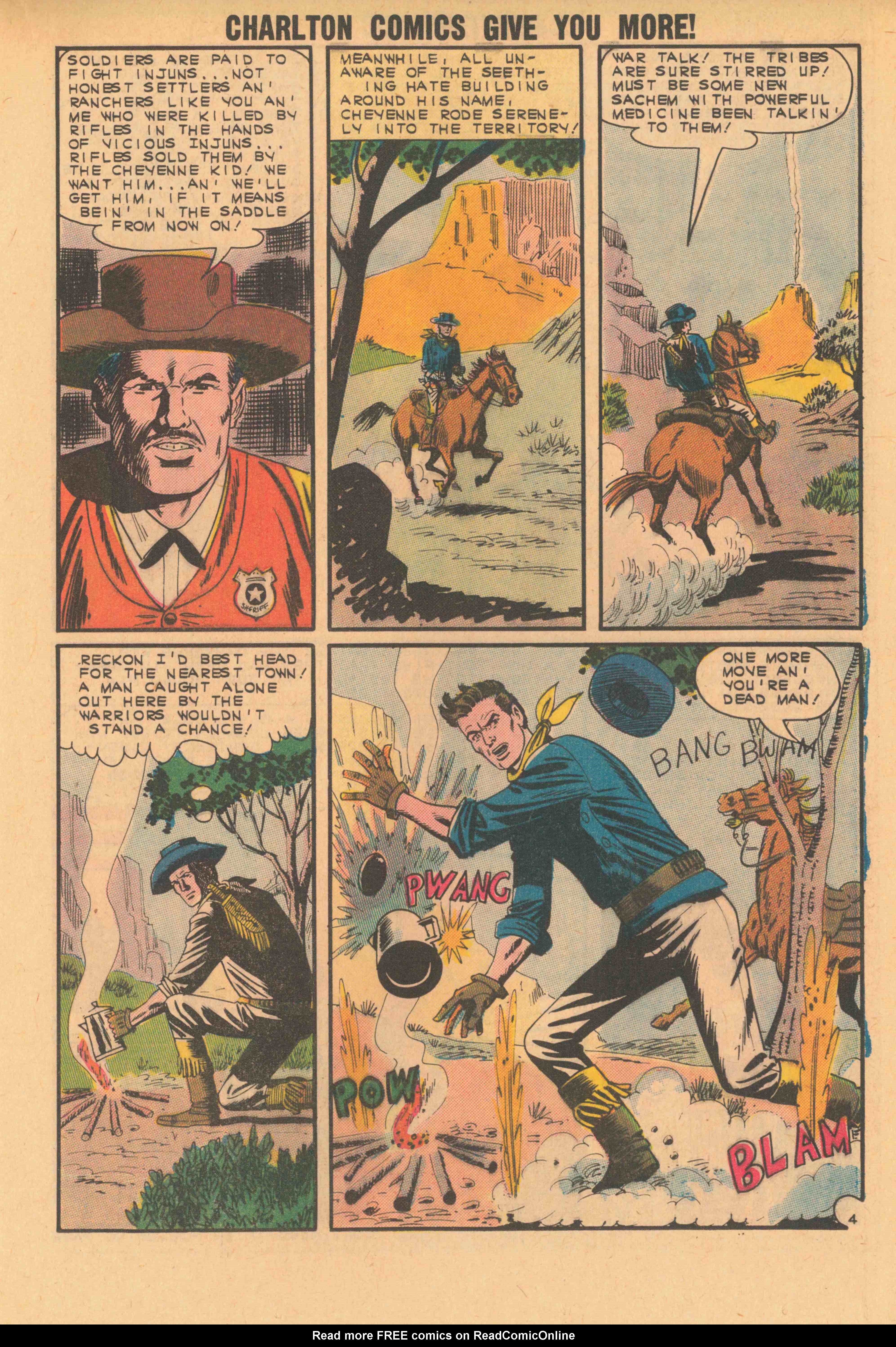 Read online Cheyenne Kid comic -  Issue #38 - 13