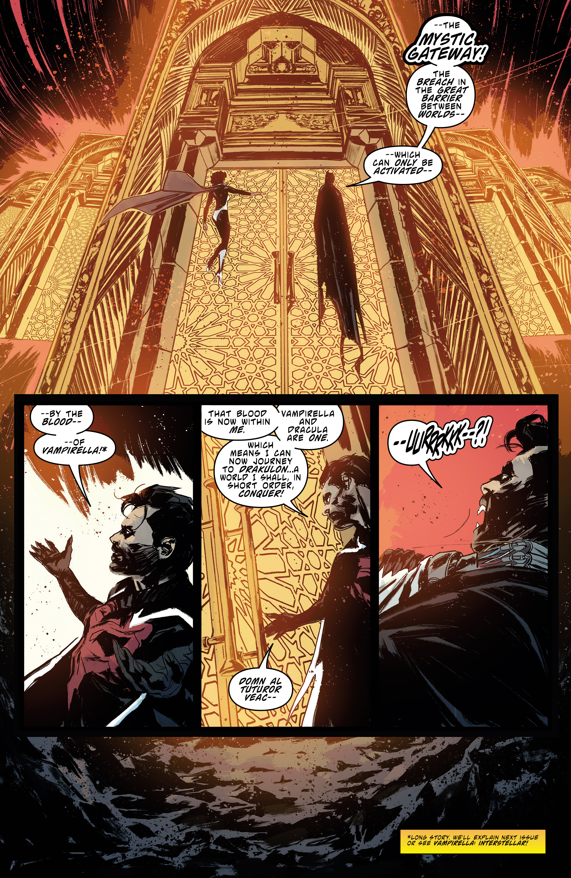 Read online Vampirella/Dracula: Rage comic -  Issue #5 - 24