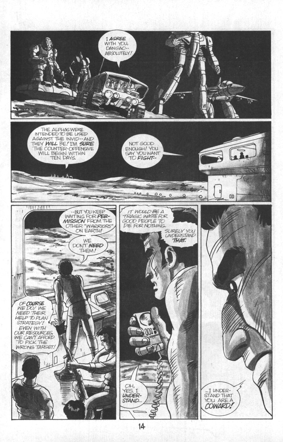 Read online Robotech: Invid War comic -  Issue #7 - 16