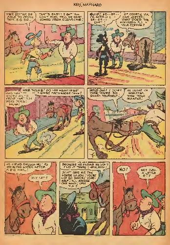 Read online Ken Maynard Western comic -  Issue #6 - 14