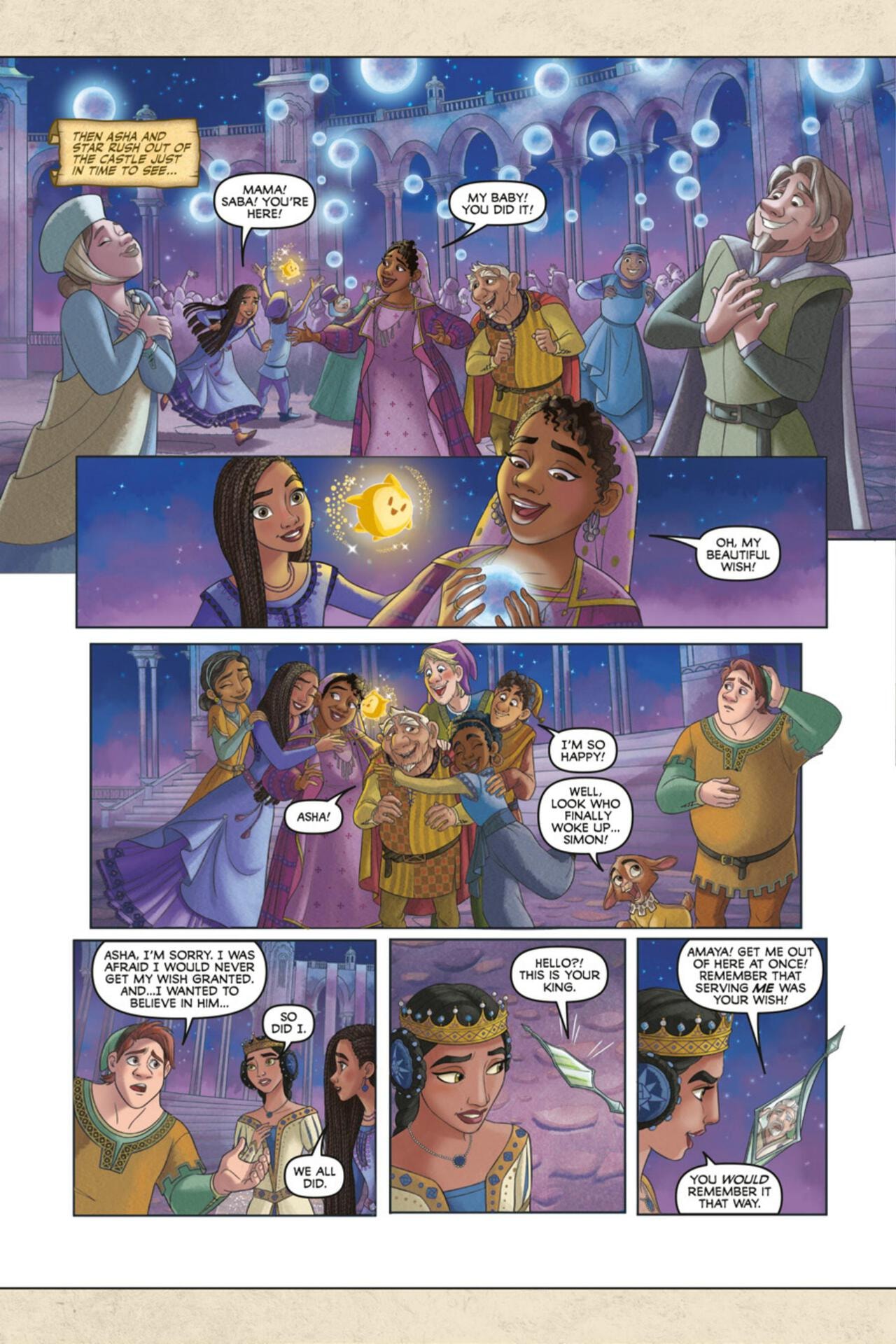 Read online Disney Wish: The Graphic Novel comic -  Issue # Full - 48
