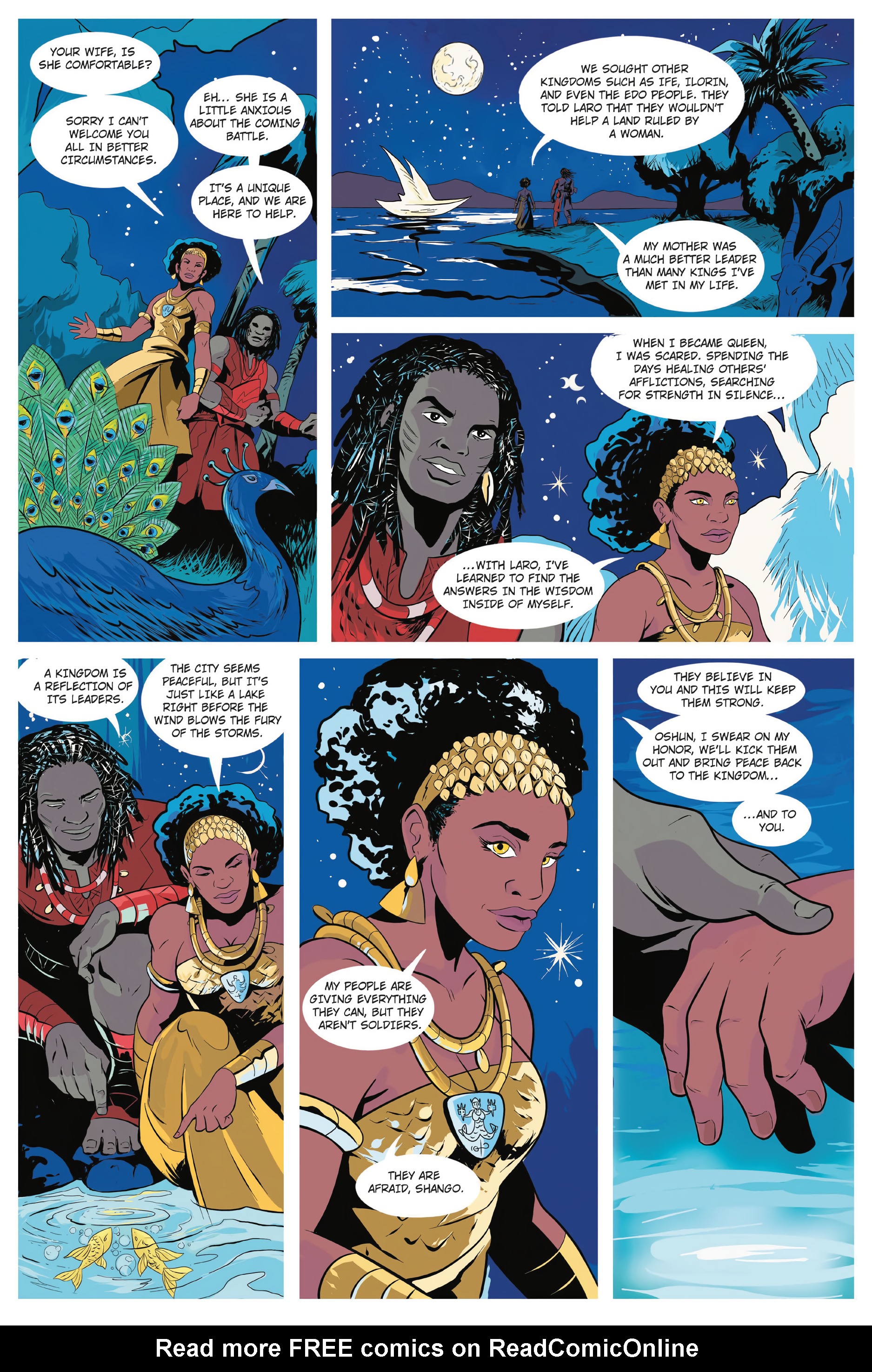 Read online Tales of the Orishas comic -  Issue # TPB - 57