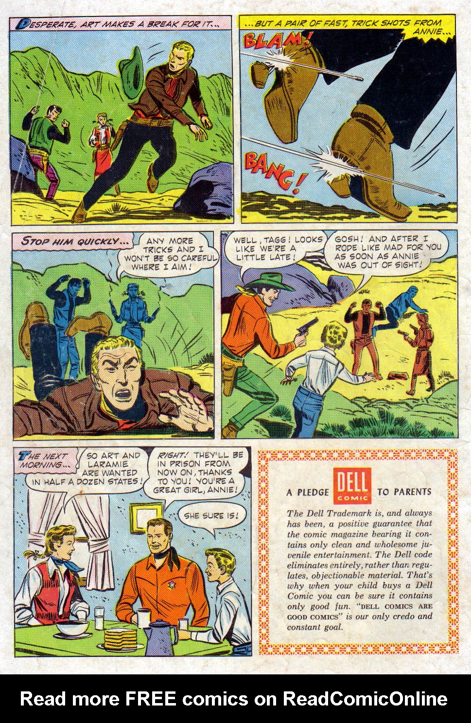 Read online Annie Oakley & Tagg comic -  Issue #6 - 36