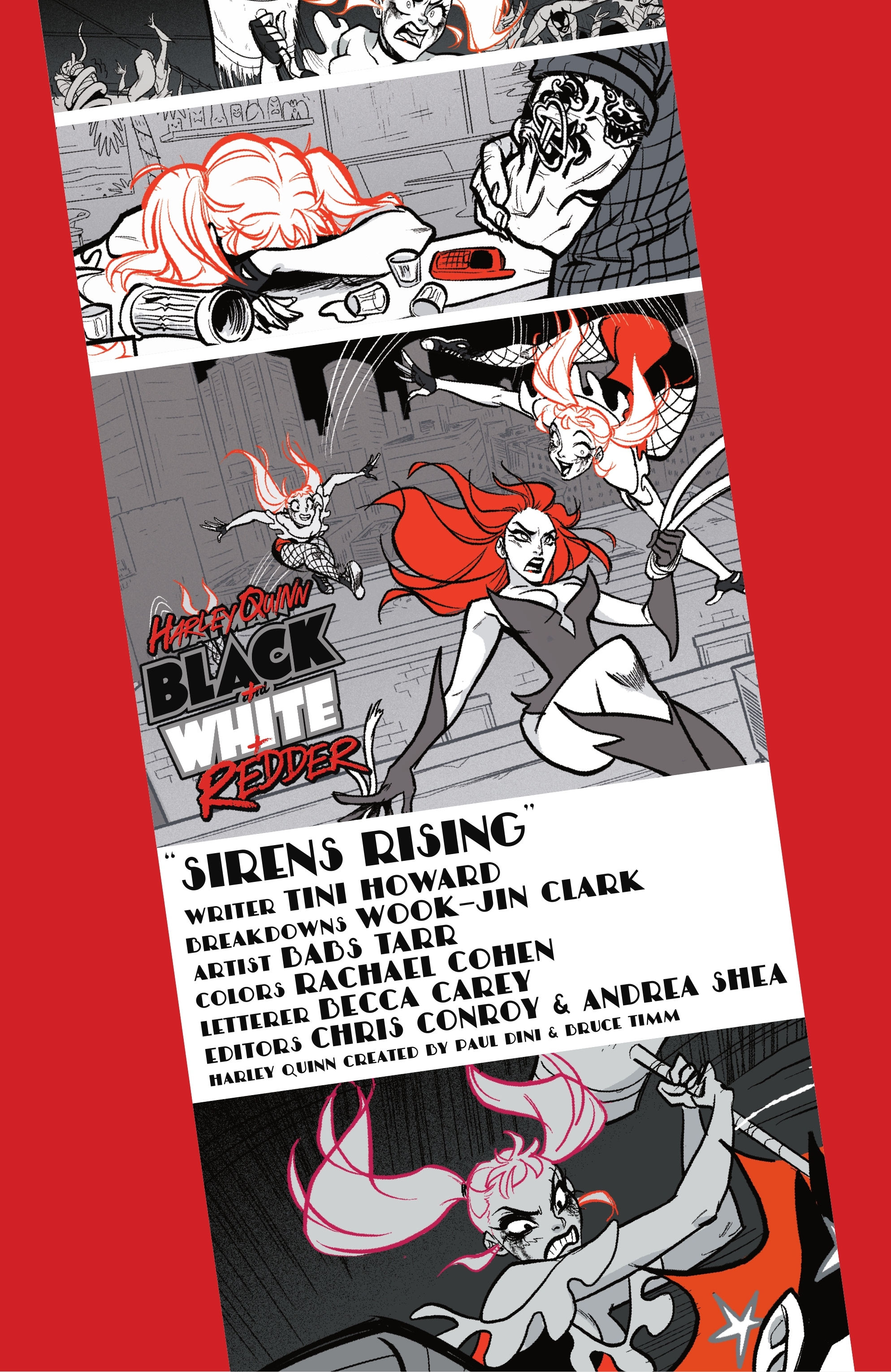 Read online Harley Quinn: Black   White   Redder comic -  Issue #6 - 16