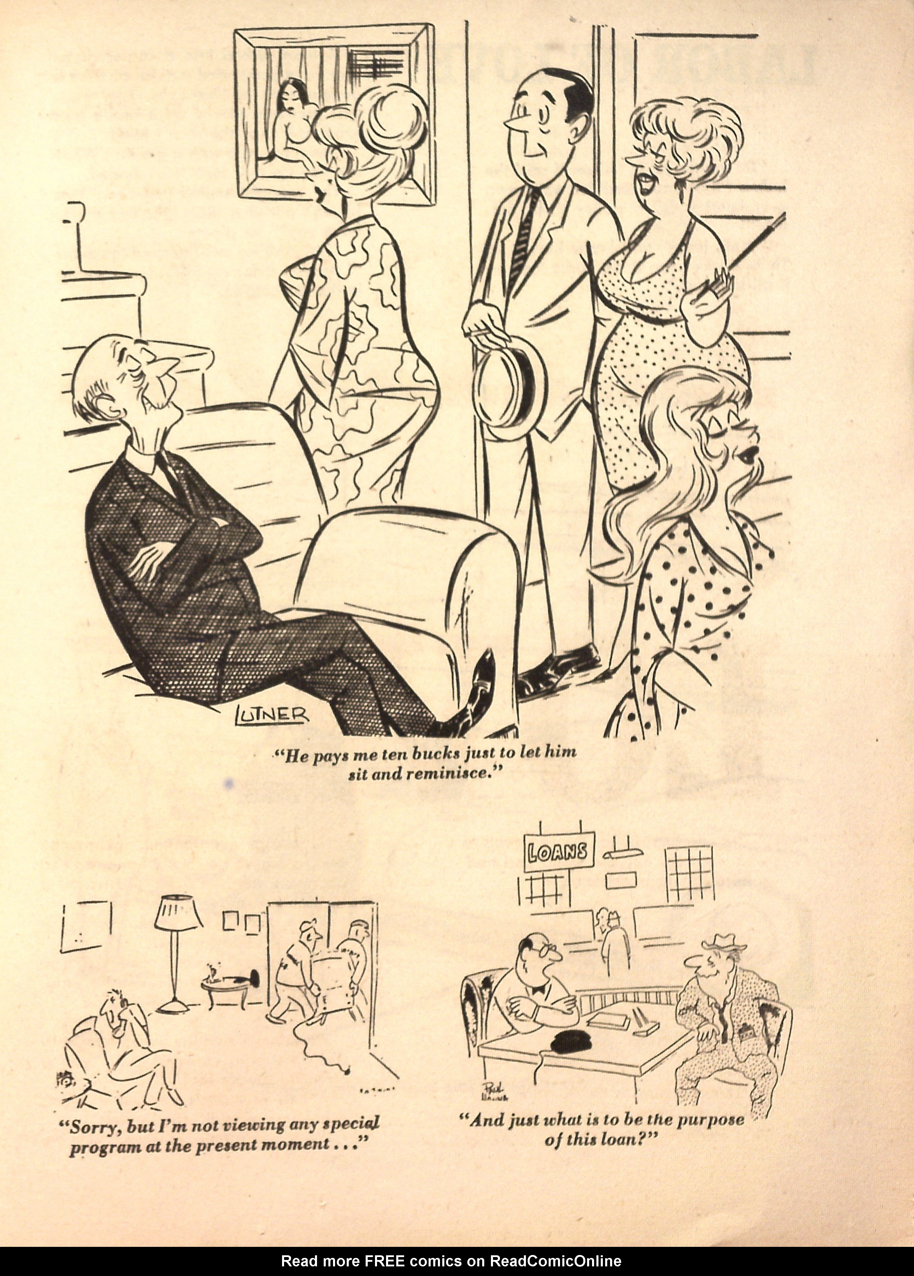 Read online Cartoons and Gags comic -  Issue #27 - 19