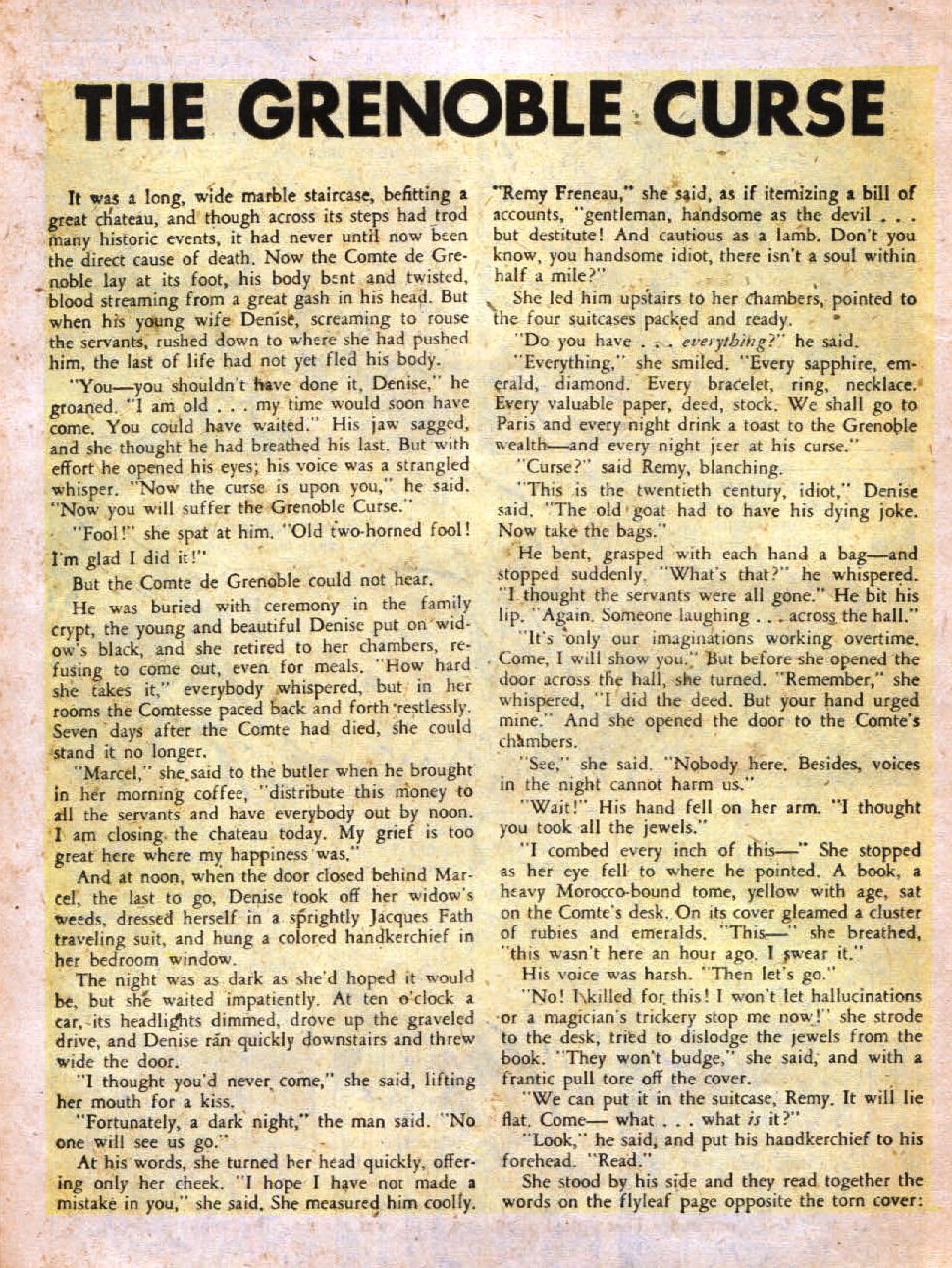 Read online The Hand of Fate comic -  Issue #23 - 26