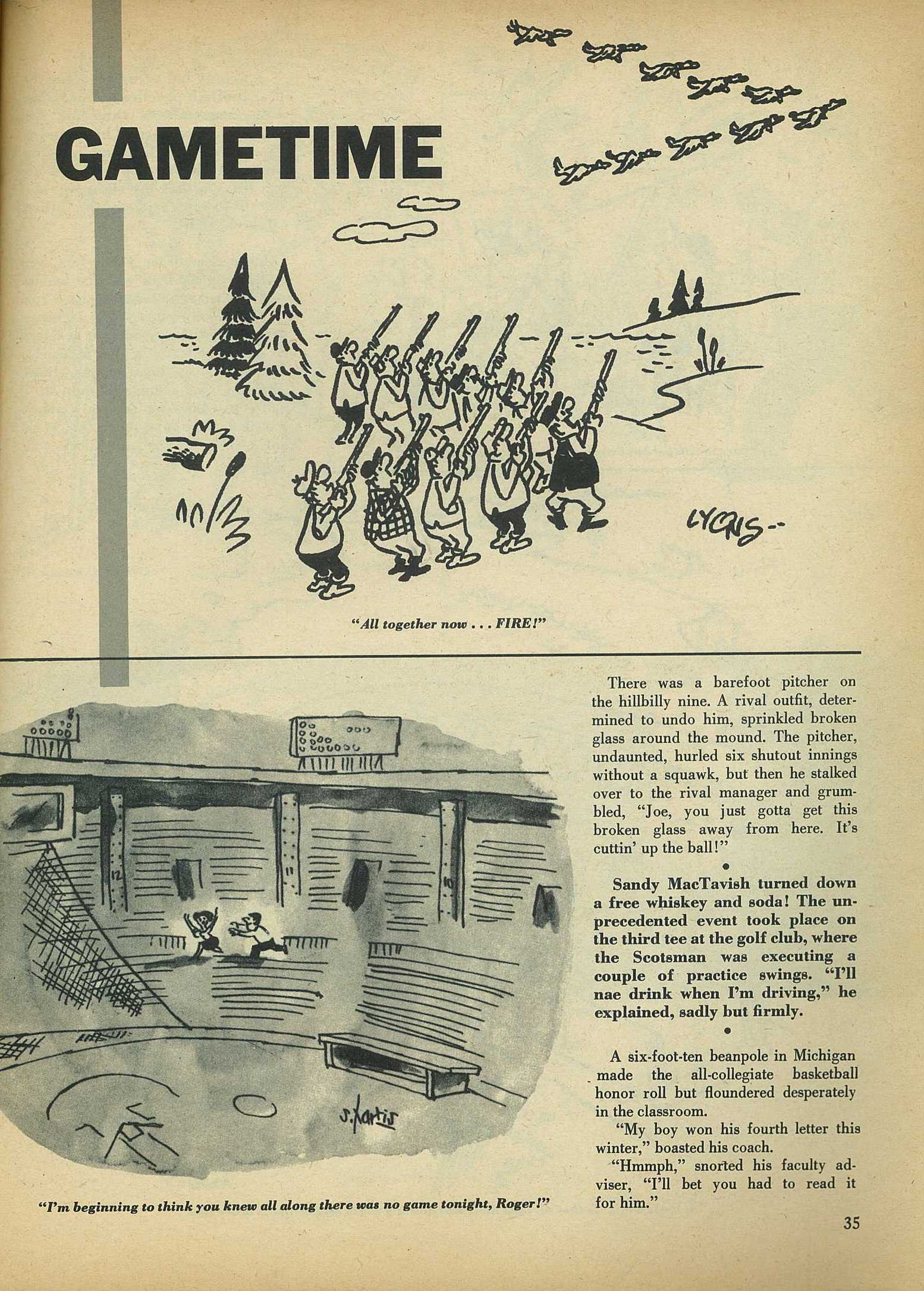 Read online Cartoons and Gags comic -  Issue #5 - 35