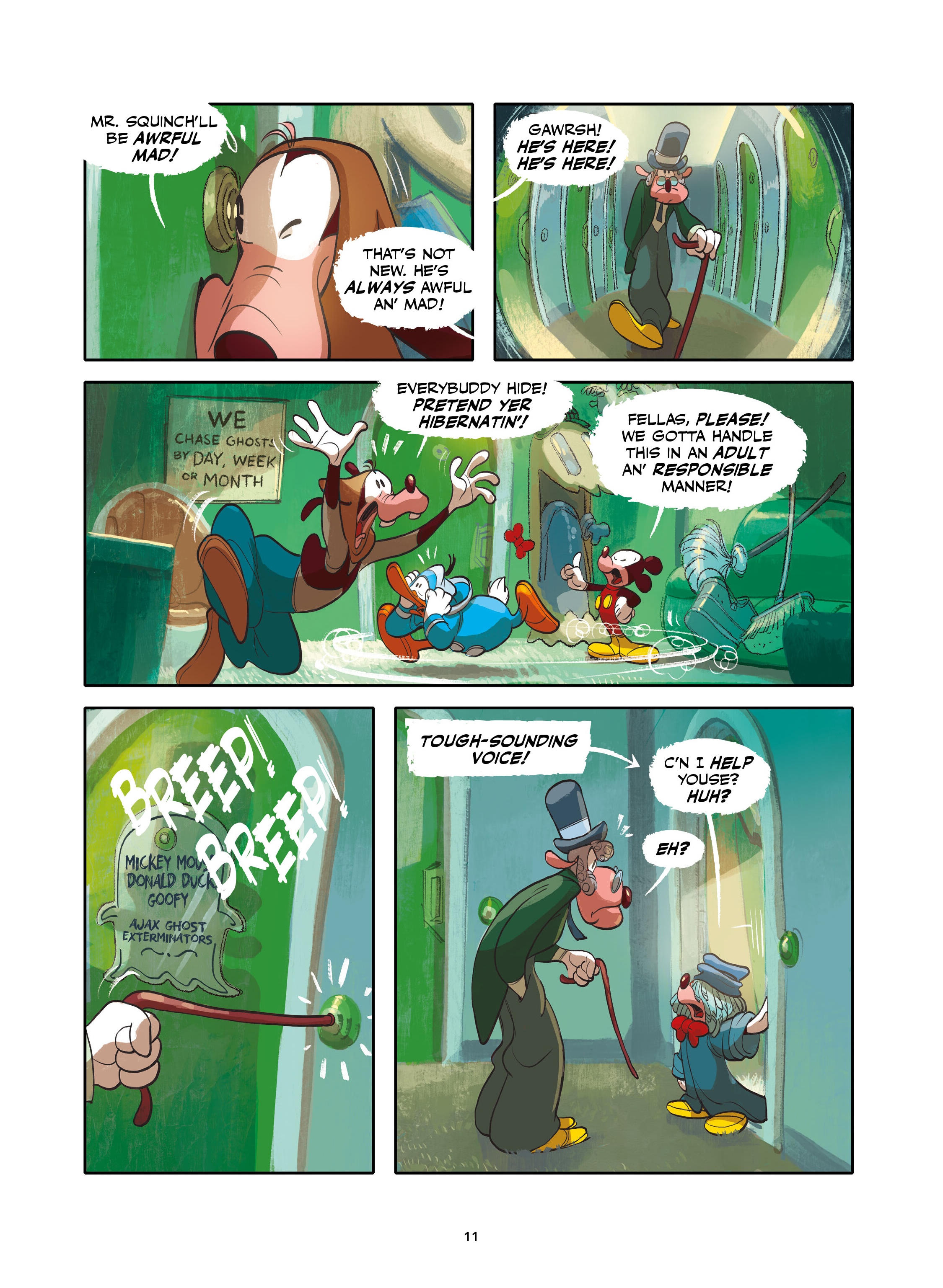 Read online Disney Once Upon a Mouse… In the Future comic -  Issue # TPB (Part 1) - 12