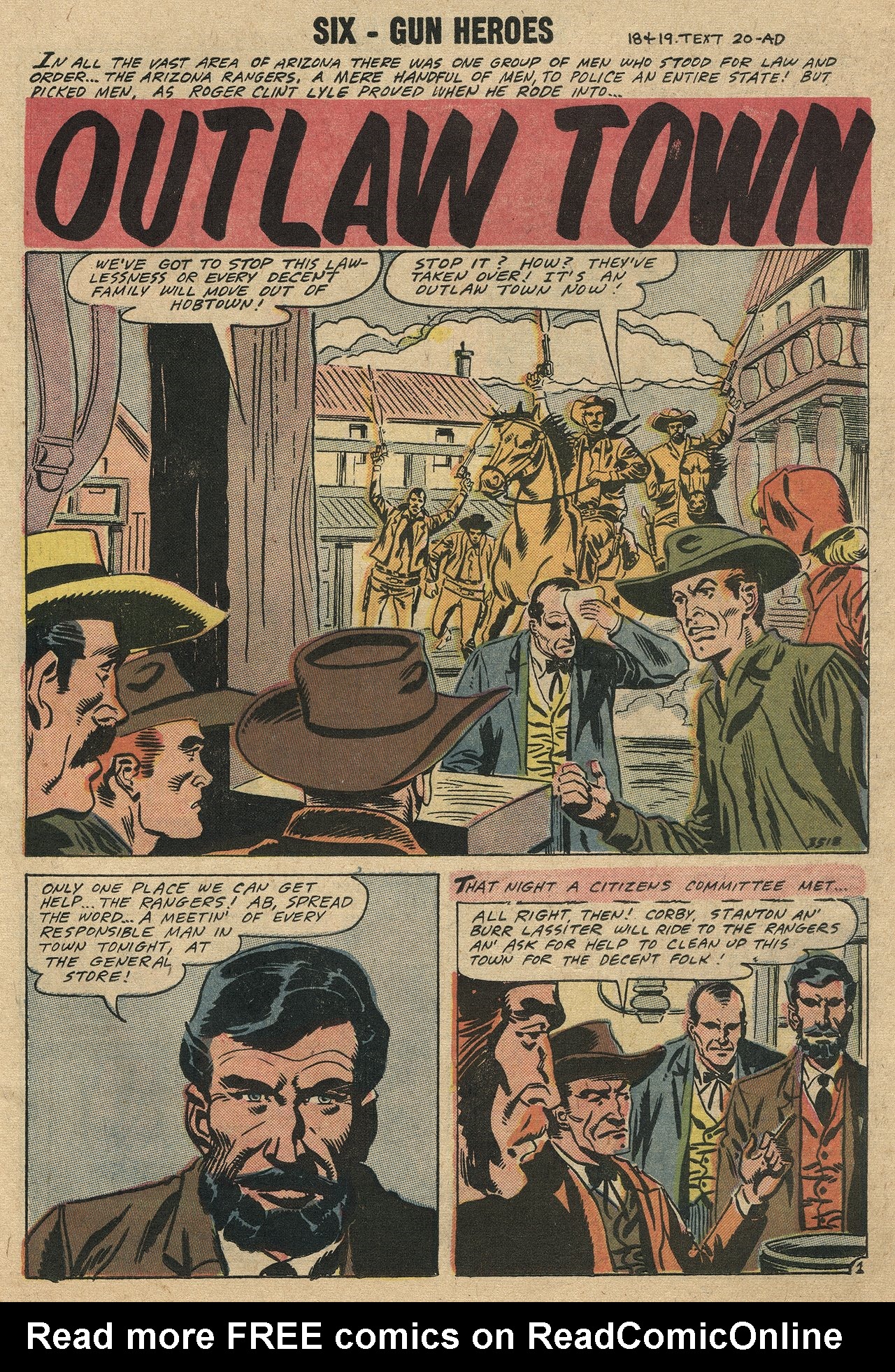 Read online Six-Gun Heroes comic -  Issue #46 - 23