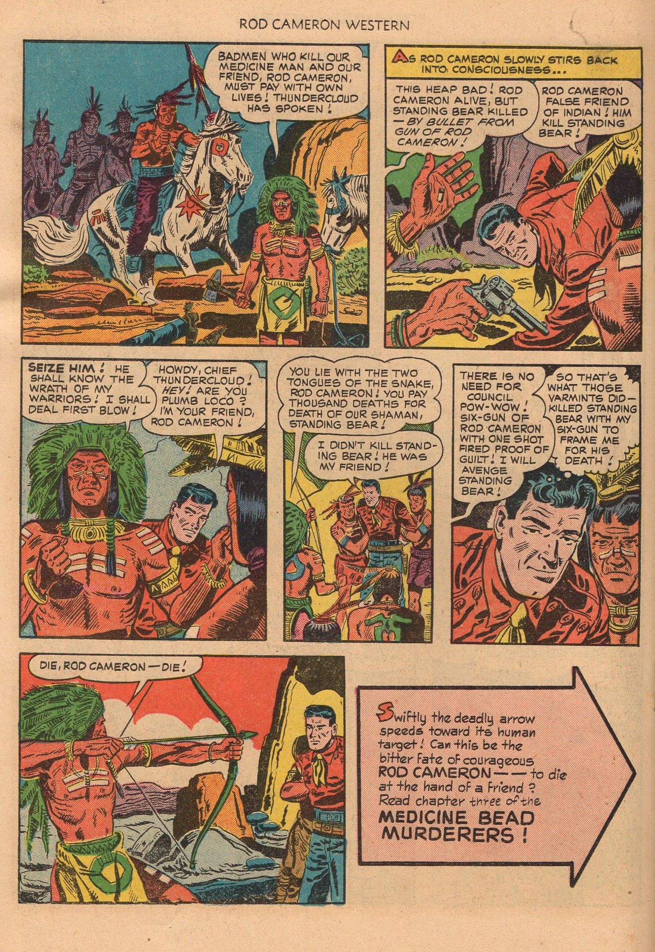 Read online Rod Cameron Western comic -  Issue #6 - 18