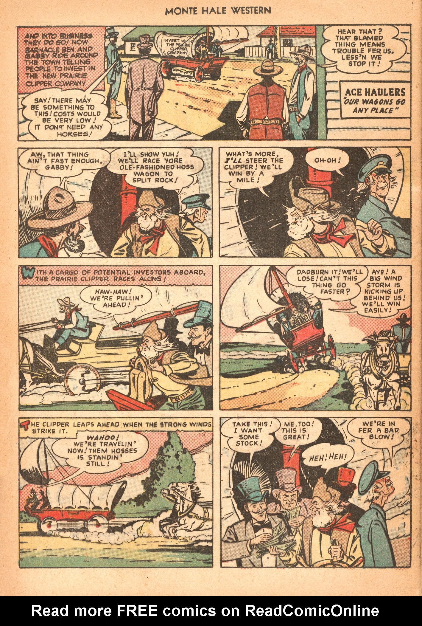 Read online Monte Hale Western comic -  Issue #37 - 30