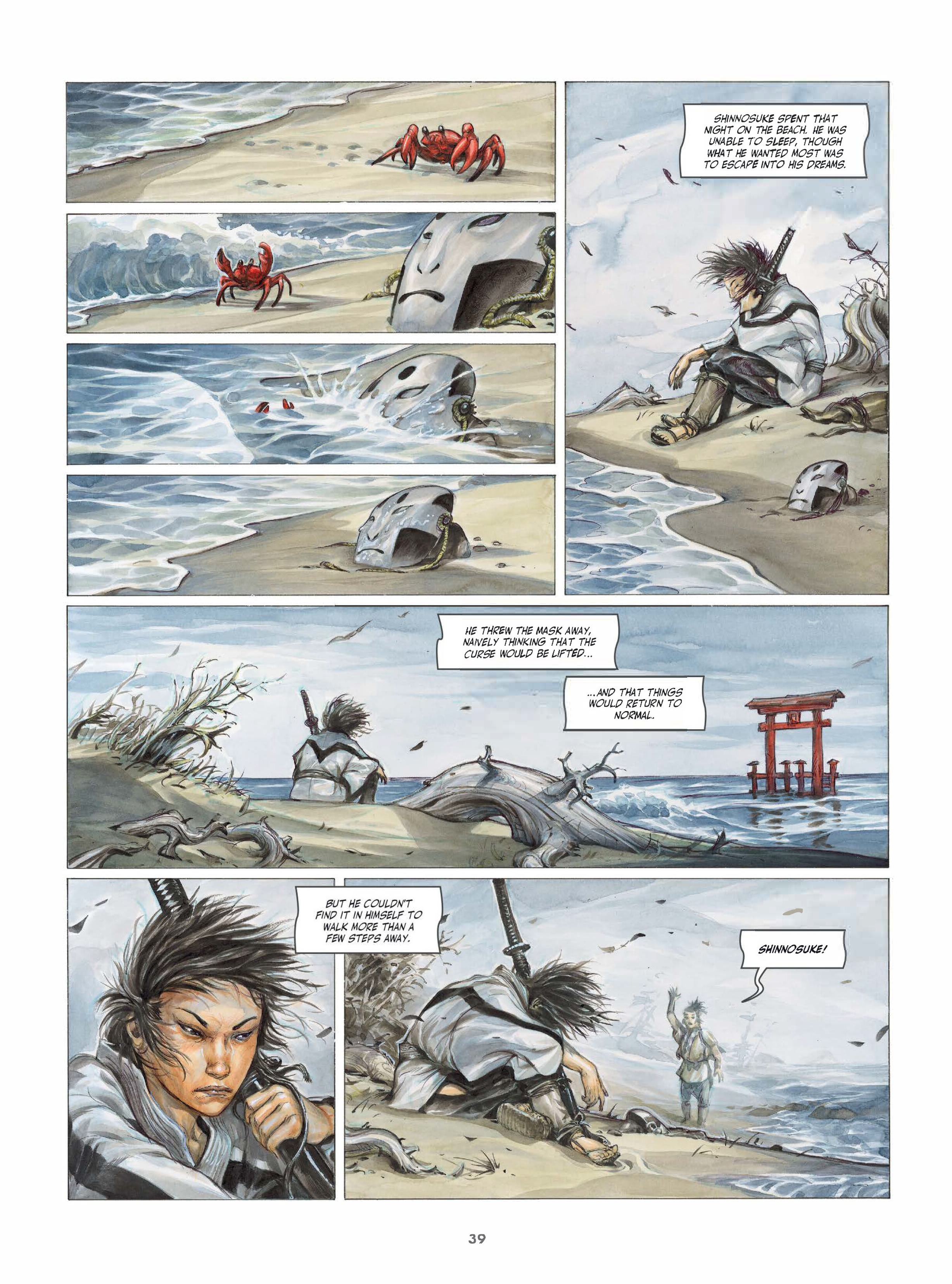 Read online Legends of the Pierced Veil: The Mask of Fudo comic -  Issue # TPB (Part 1) - 39