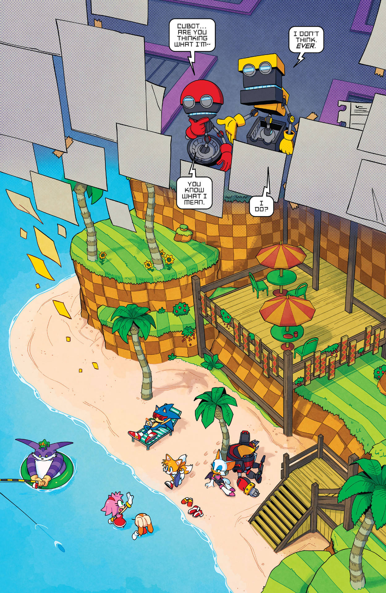 Read online Sonic the Hedgehog: Winter Jam comic -  Issue # Full - 5