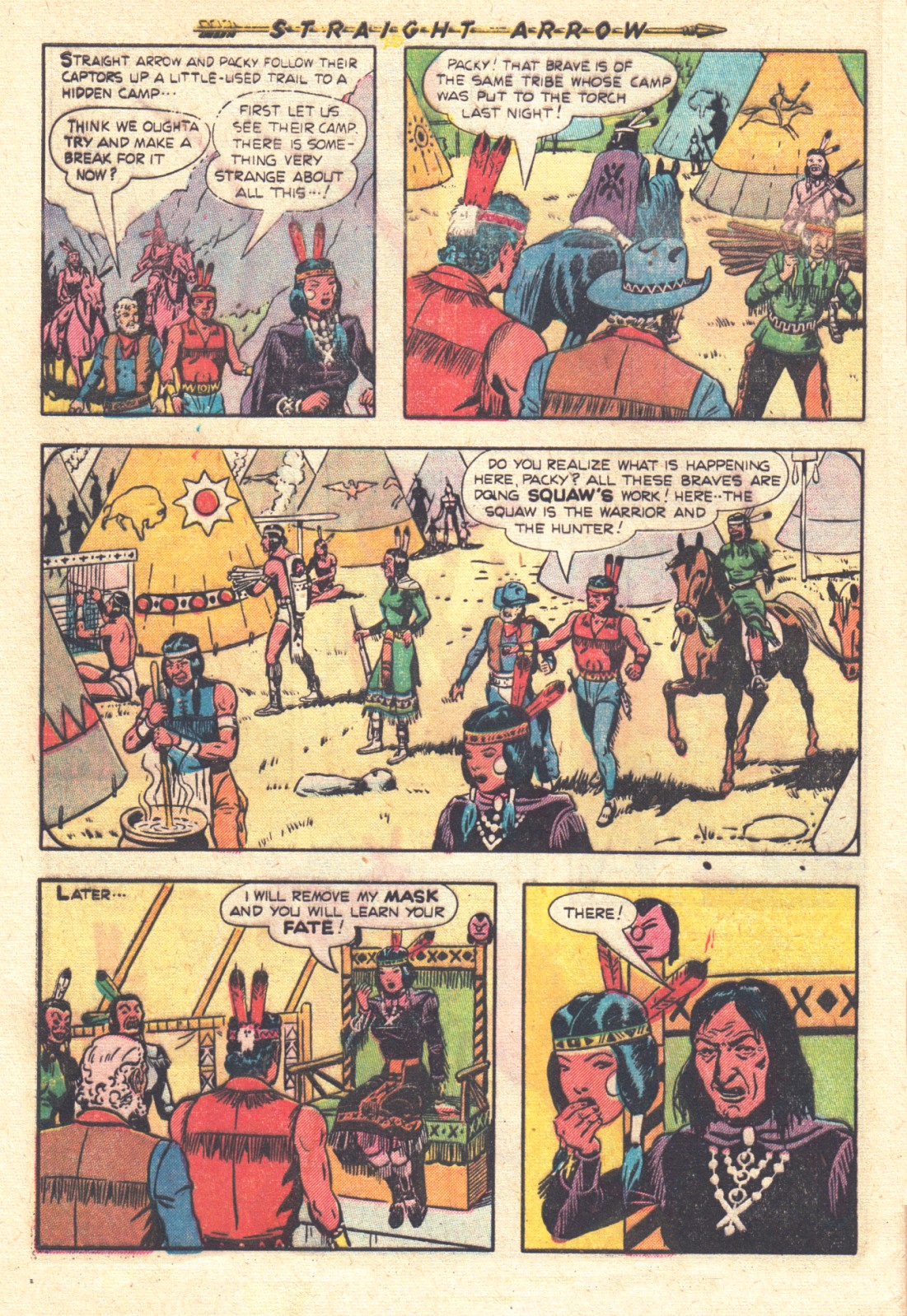 Read online Straight Arrow comic -  Issue #18 - 30