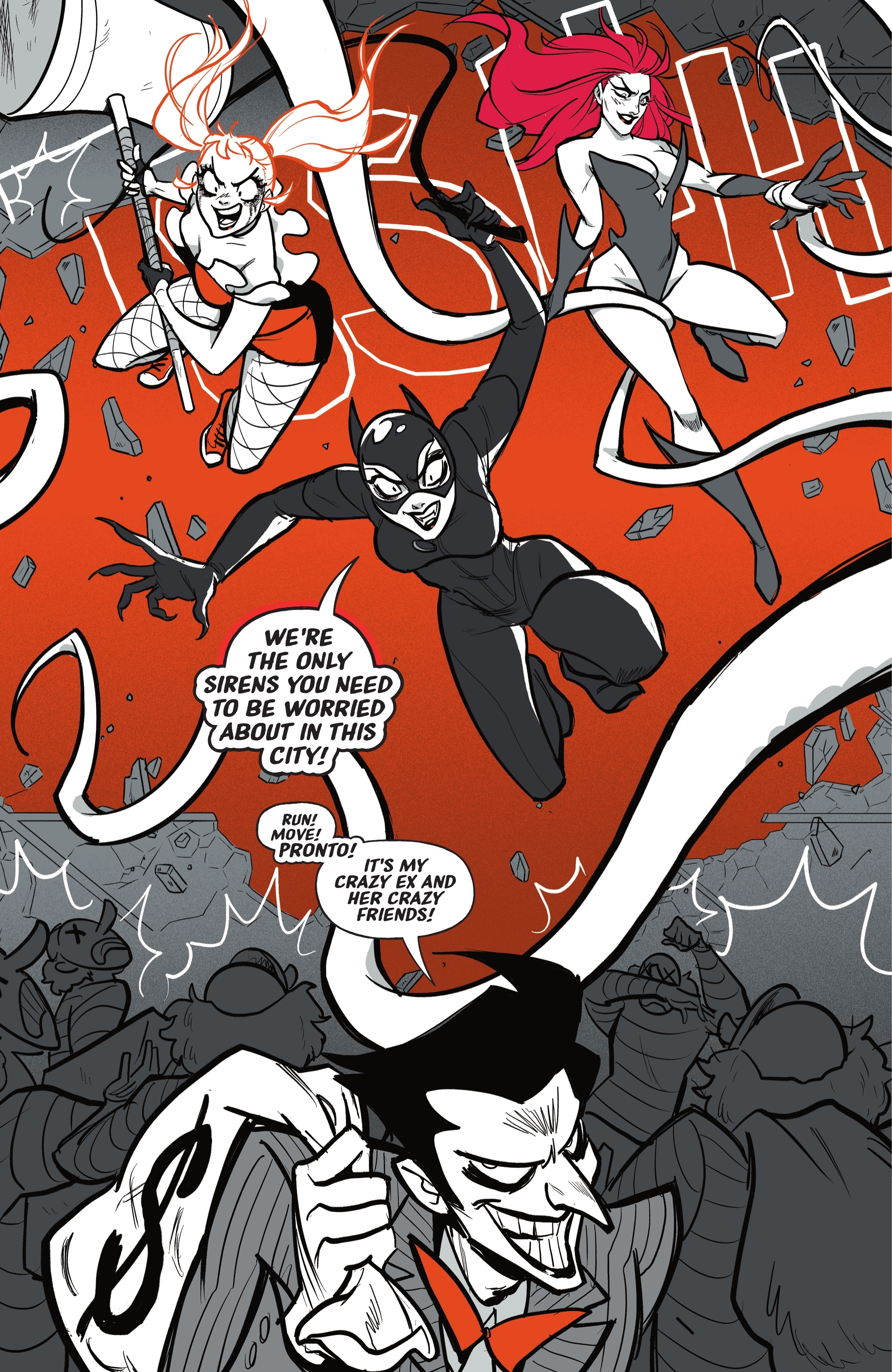 Read online Harley Quinn: Black   White   Redder comic -  Issue #6 - 35