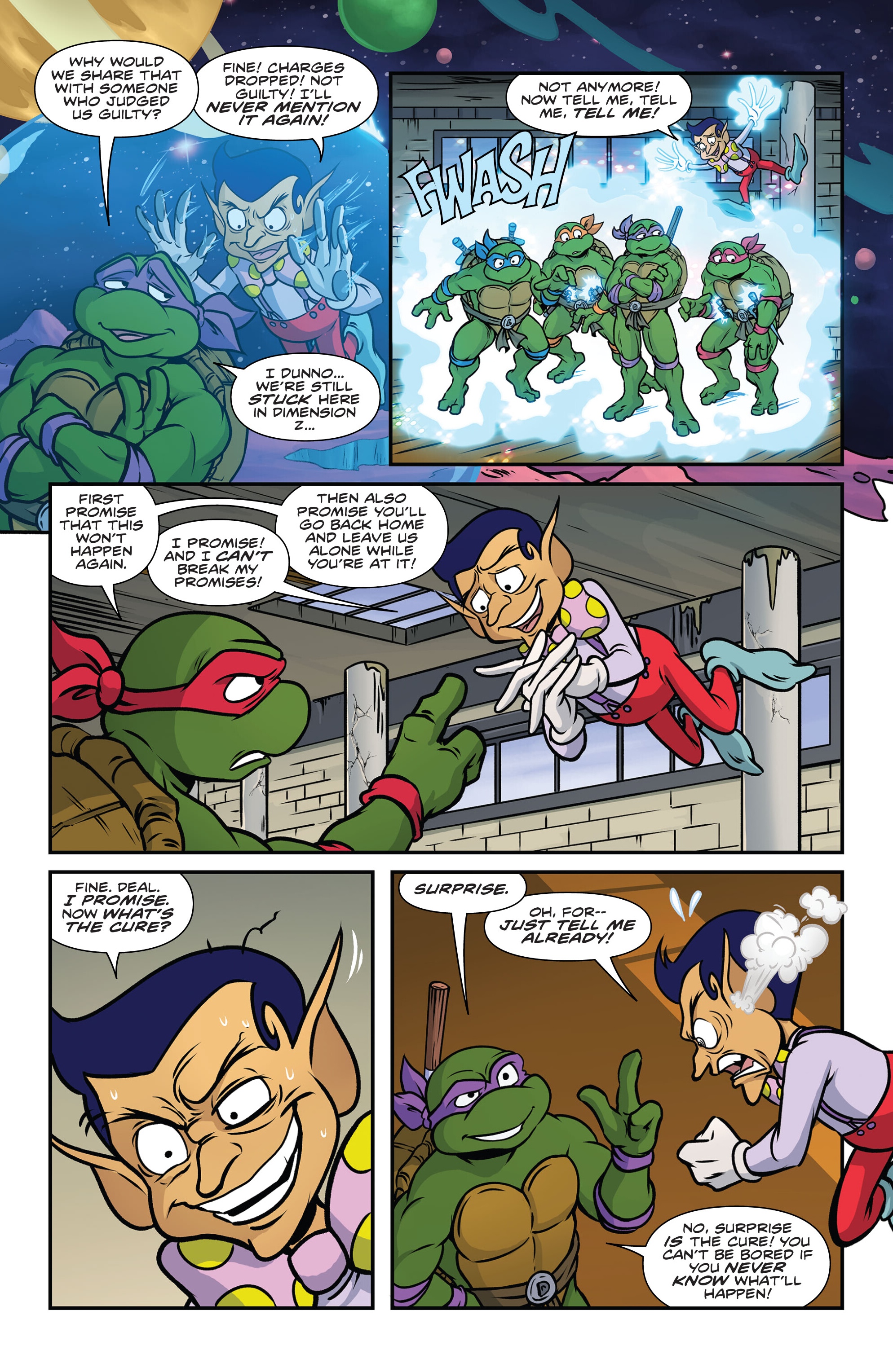 Read online Teenage Mutant Ninja Turtles: Saturday Morning Adventures Continued comic -  Issue #8 - 20
