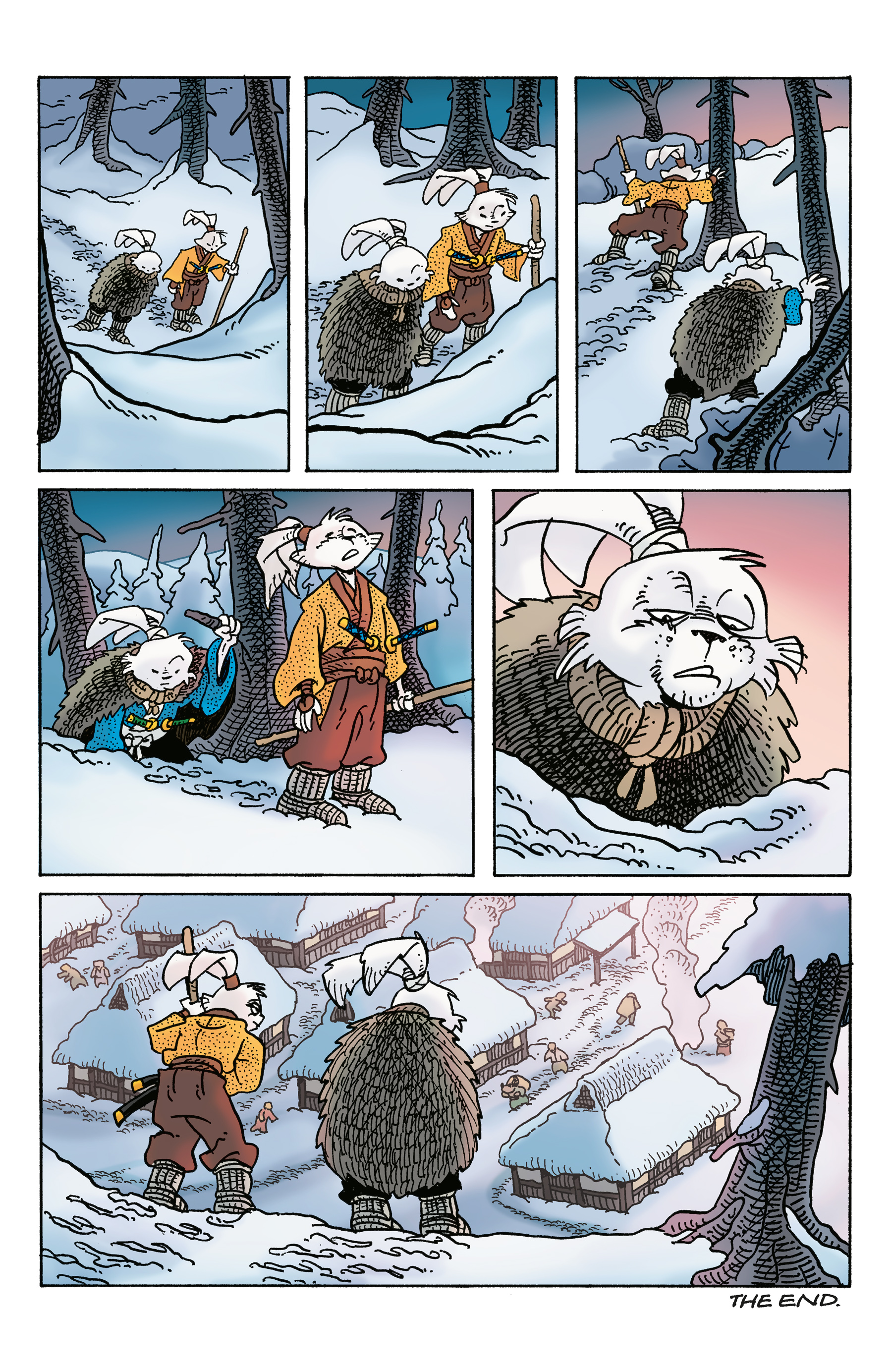 Read online Usagi Yojimbo: Ice and Snow comic -  Issue #4 - 26