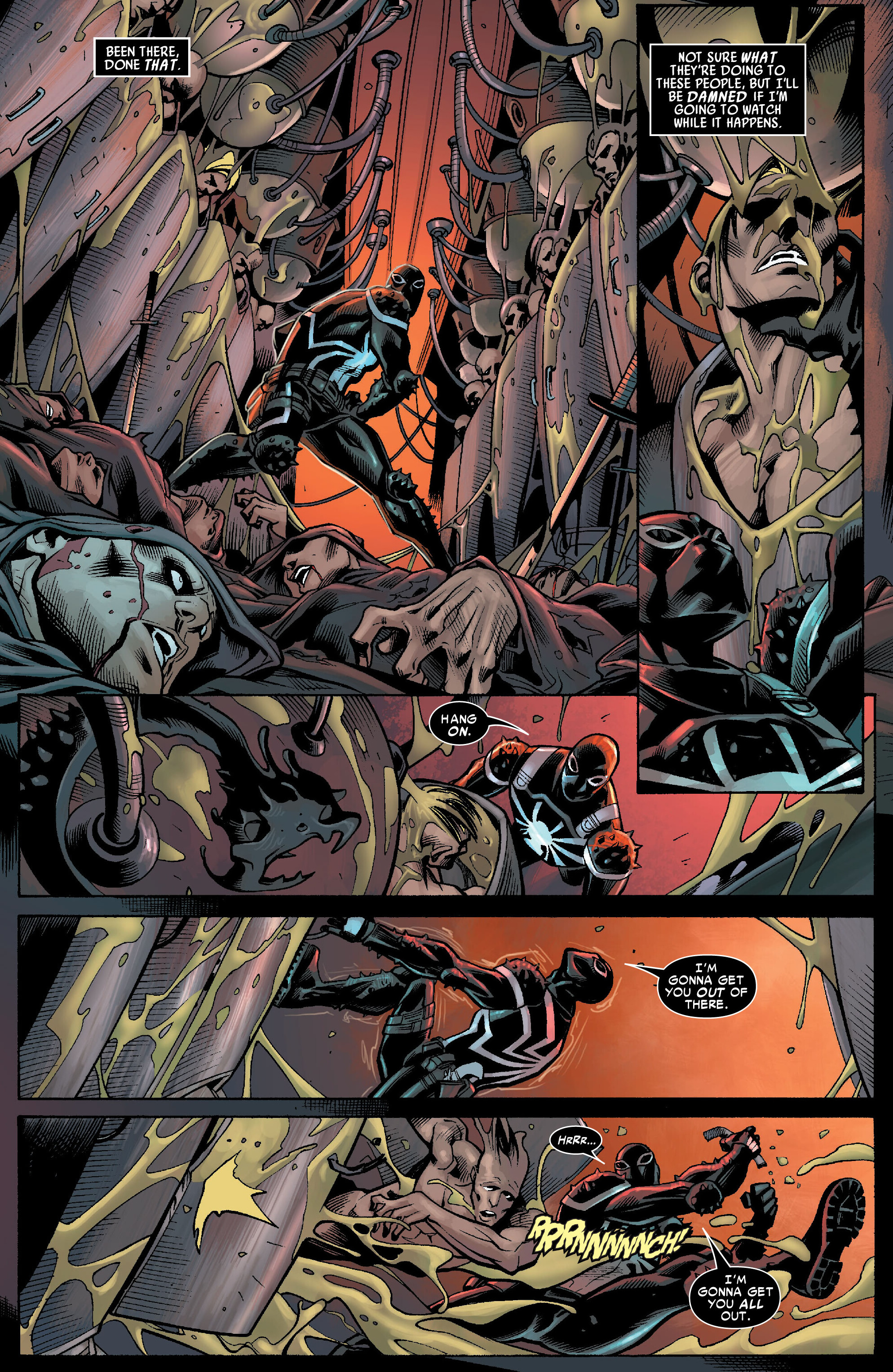 Read online Venom Modern Era Epic Collection comic -  Issue # The Savage Six (Part 2) - 38