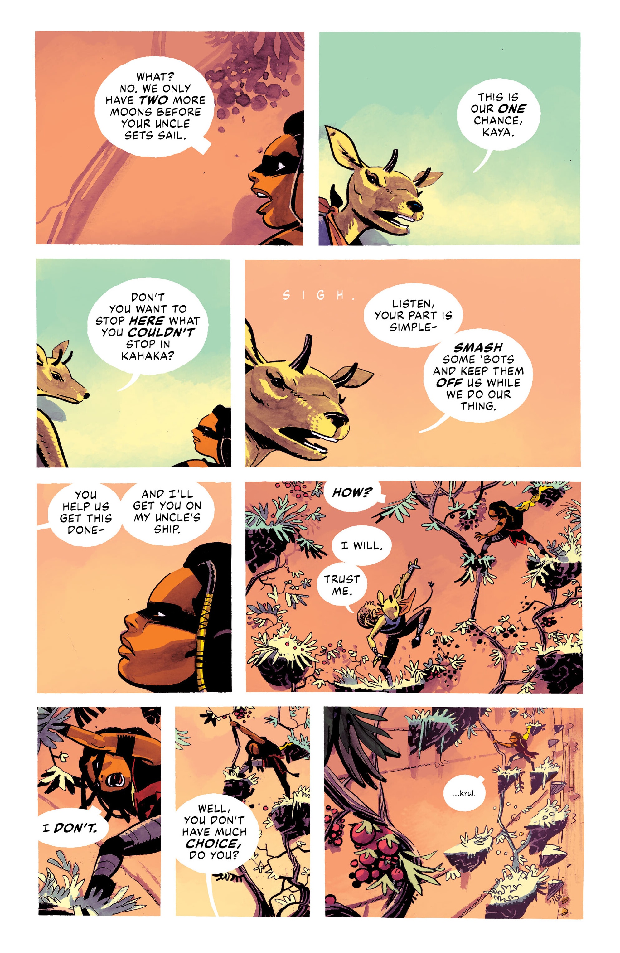 Read online Kaya comic -  Issue #15 - 18