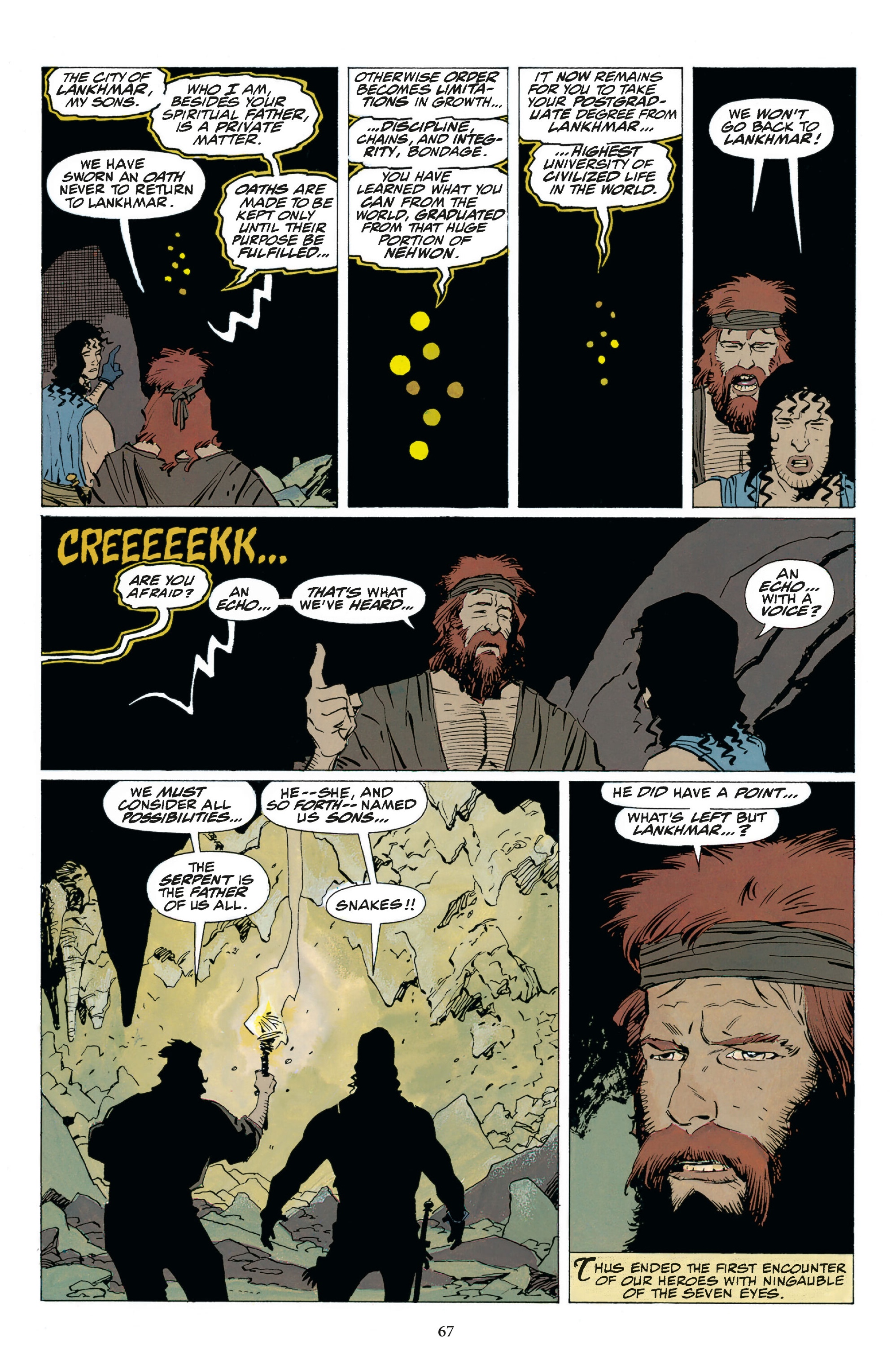 Read online Fafhrd and the Gray Mouser Omnibus comic -  Issue # TPB (Part 1) - 67