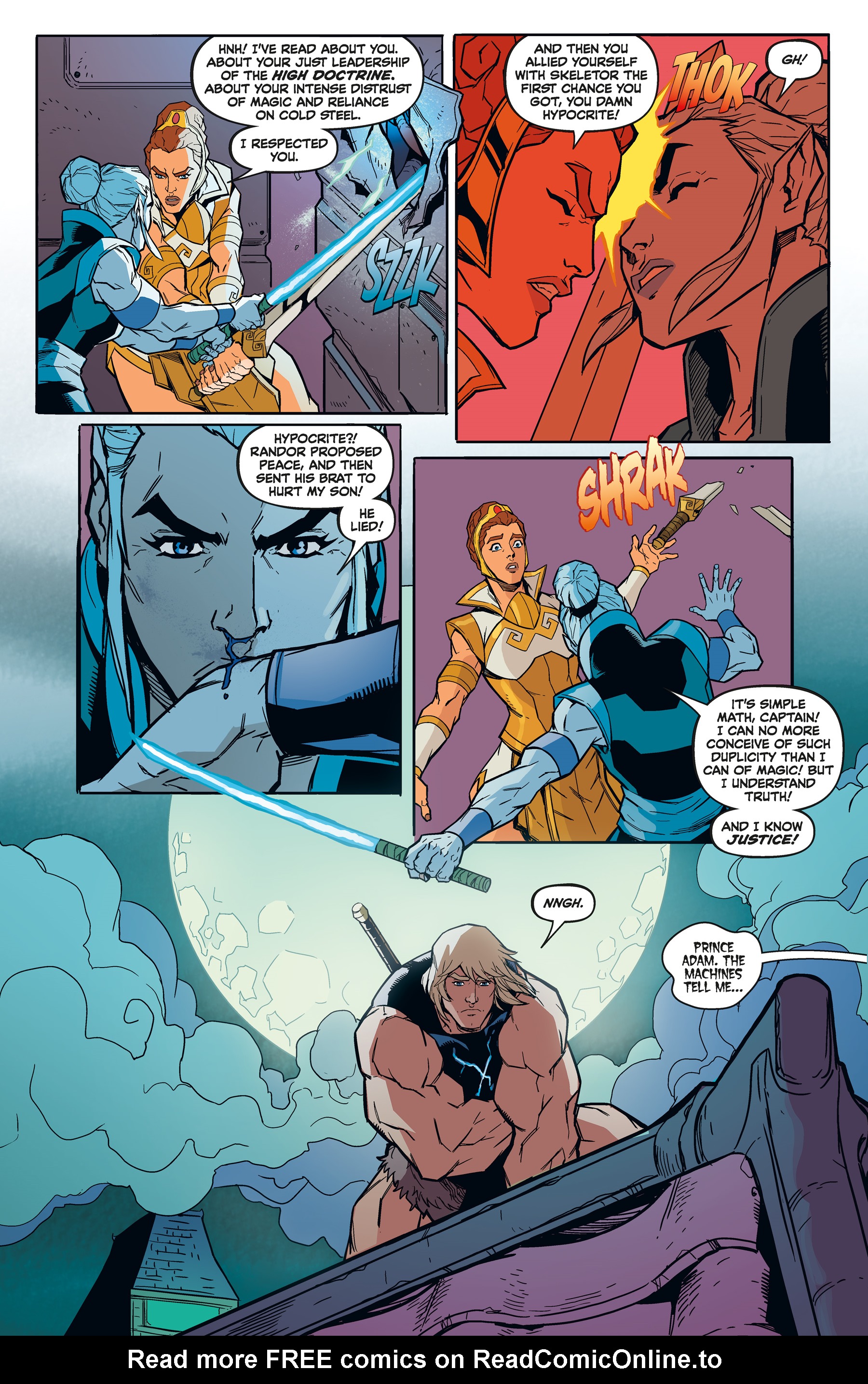 Read online Masters of the Universe: Forge of Destiny comic -  Issue #4 - 12
