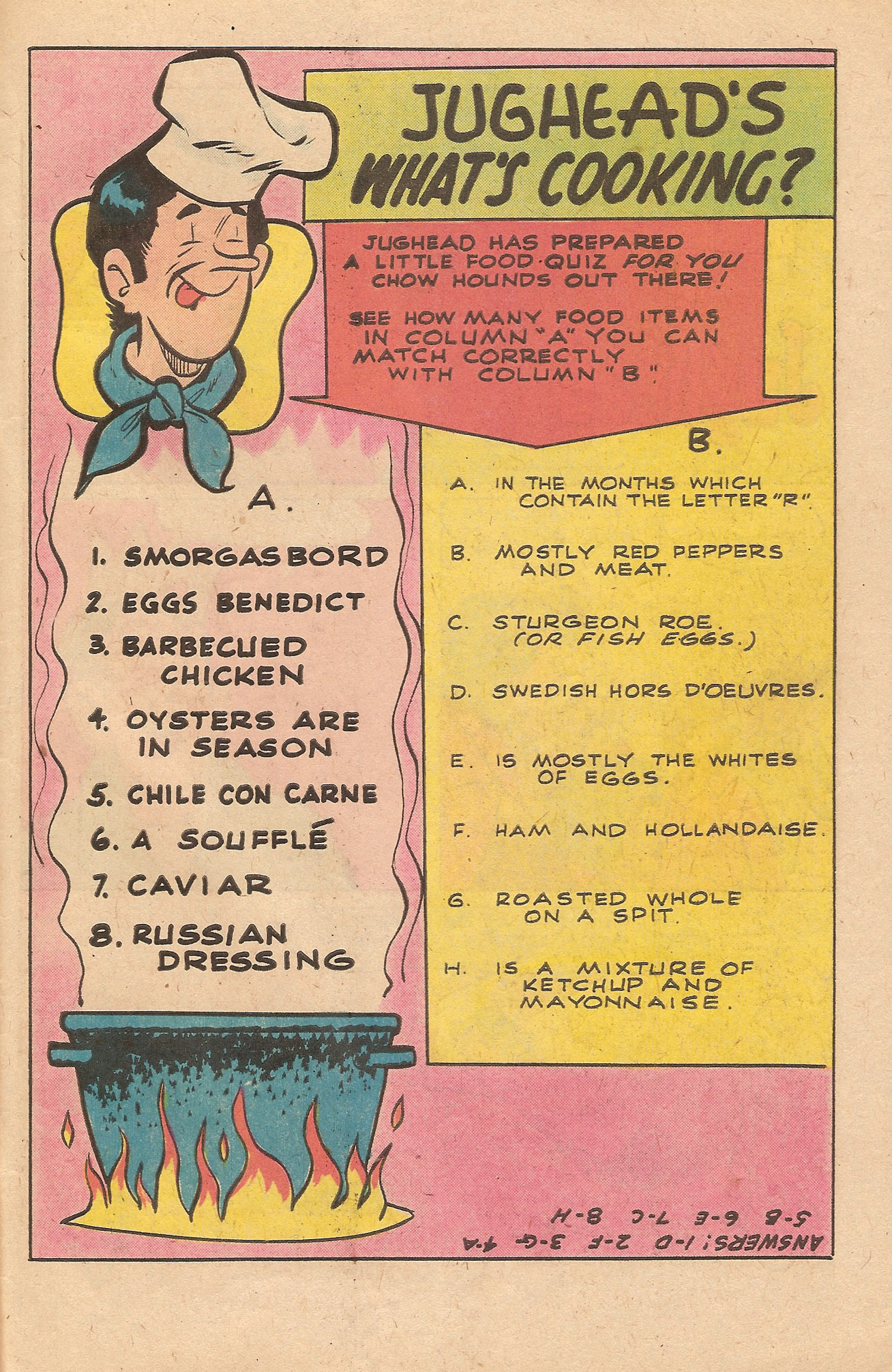 Read online Jughead's Jokes comic -  Issue #52 - 31