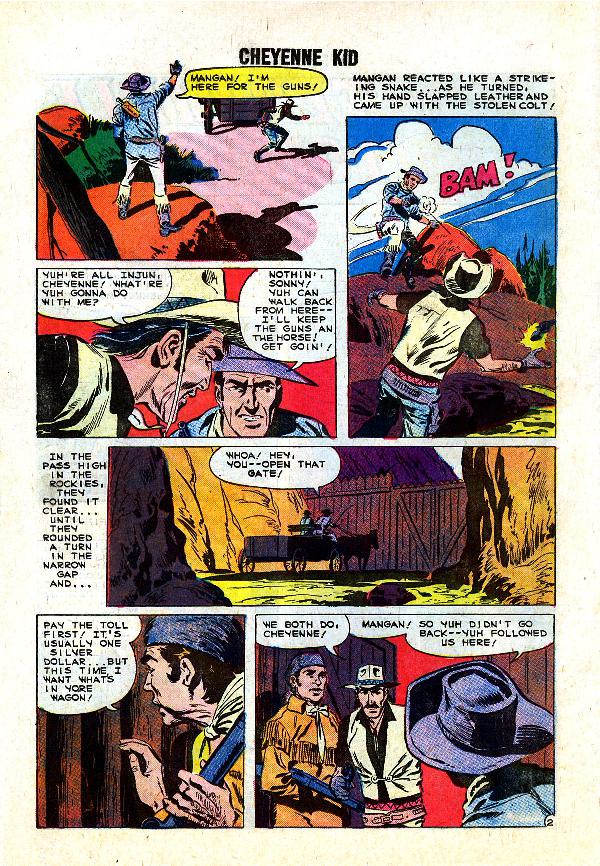 Read online Cheyenne Kid comic -  Issue #17 - 19