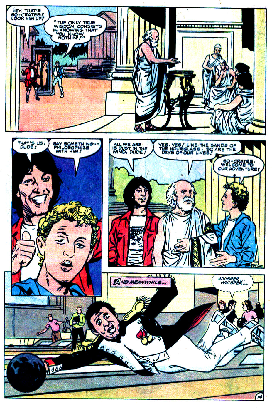 Read online Bill & Ted's Excellent Adventure comic -  Issue # Full - 14