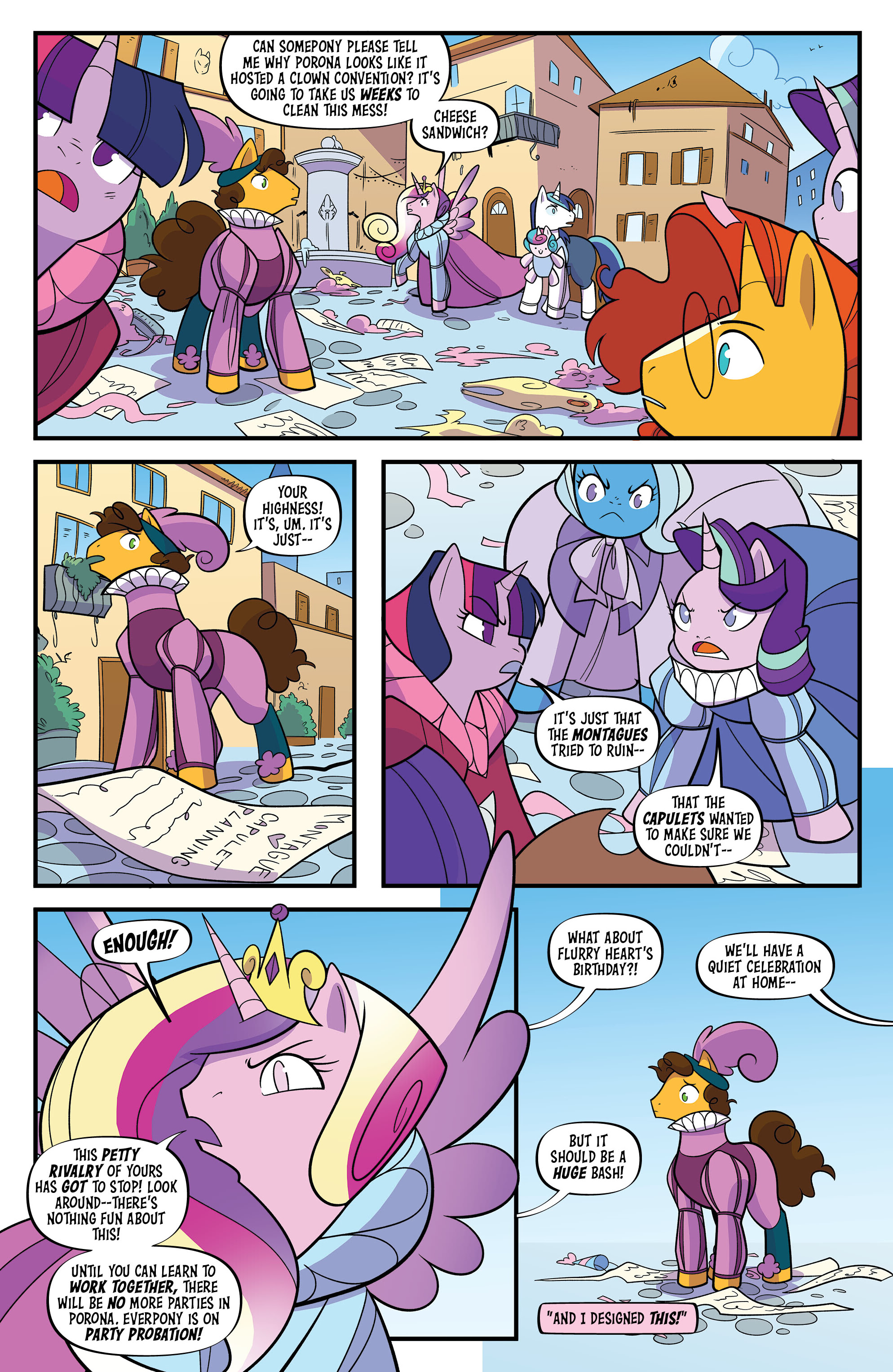 Read online My Little Pony: Valentine's Day Special, Romeo & Juliet comic -  Issue # Full - 17