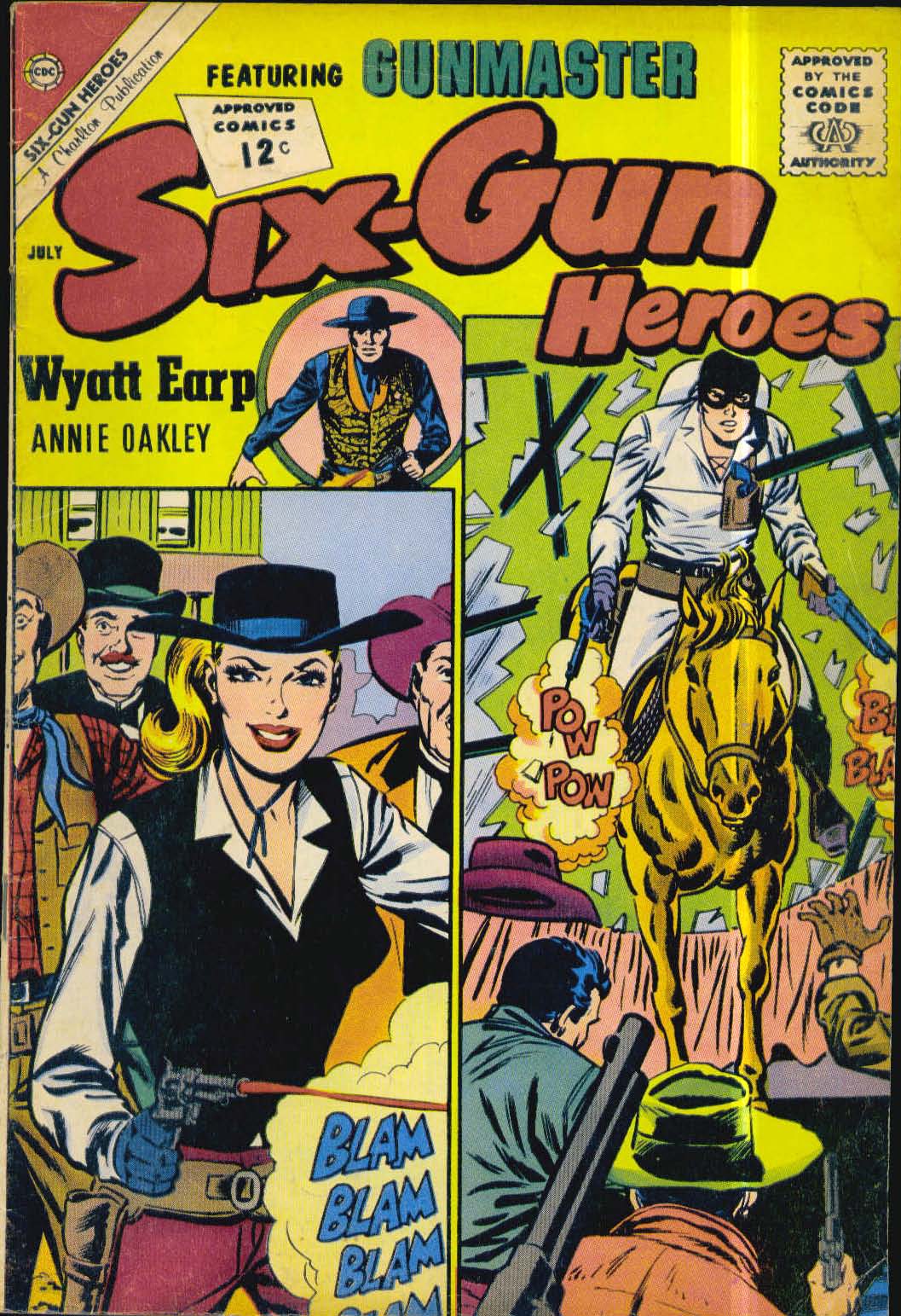 Read online Six-Gun Heroes comic -  Issue #69 - 1