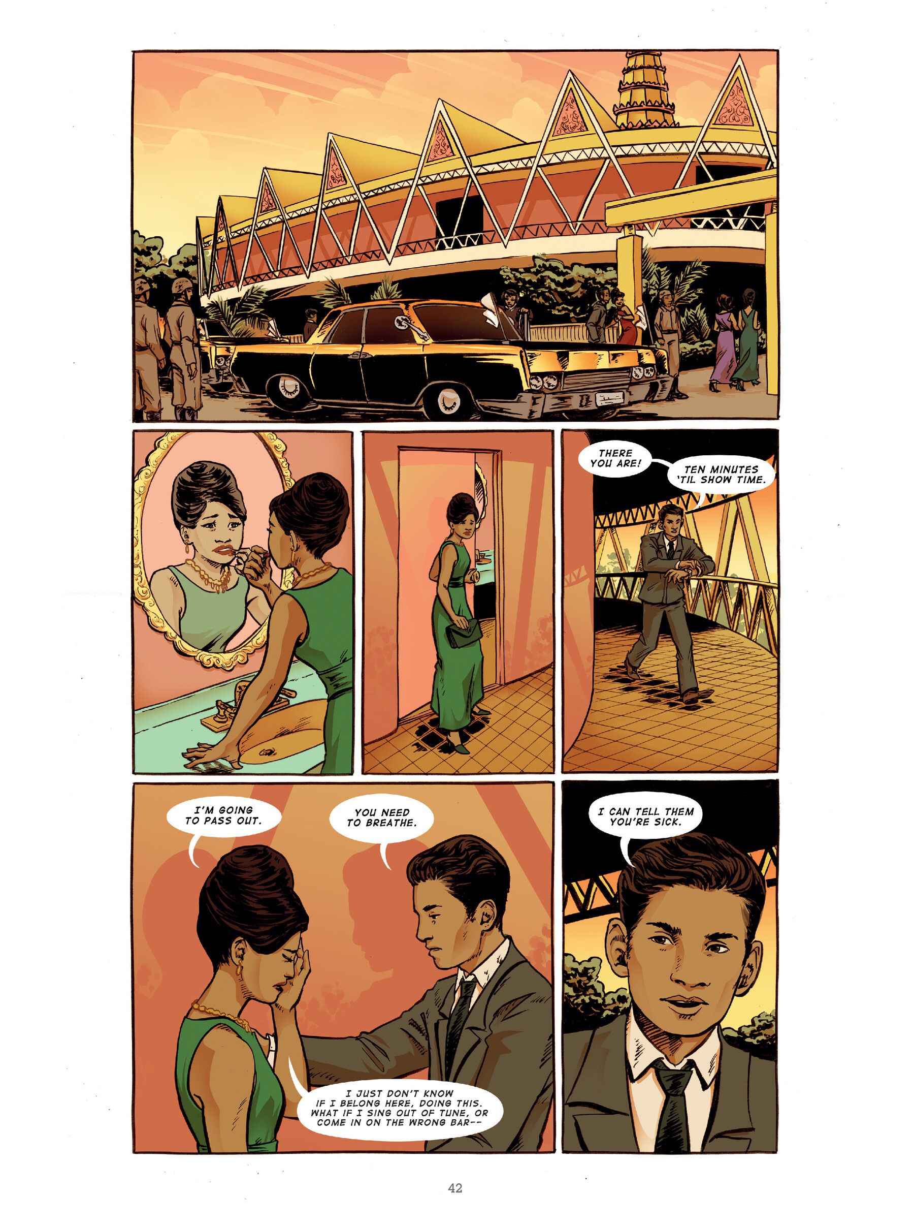Read online The Golden Voice: The Ballad of Cambodian Rock's Lost Queen comic -  Issue # TPB (Part 1) - 41