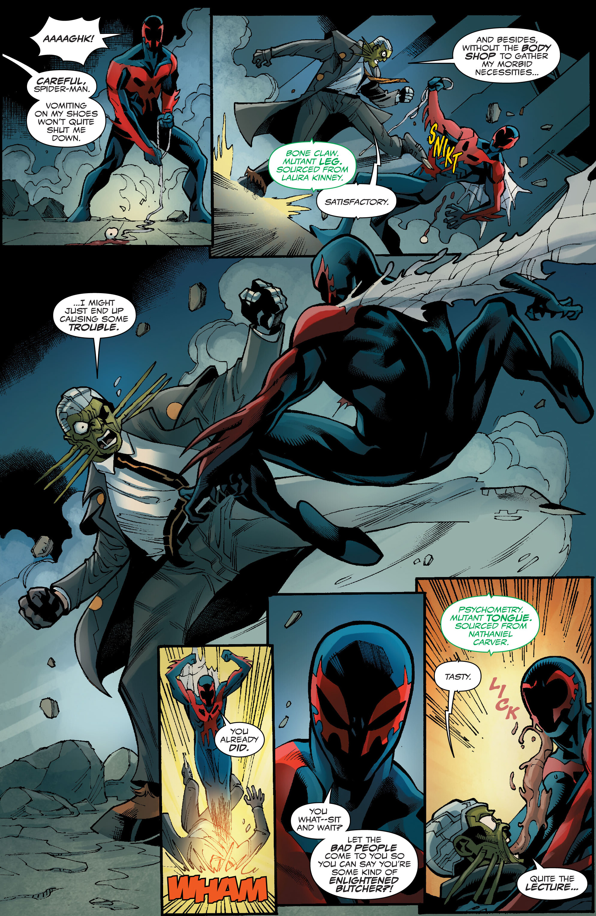 Read online Miguel O’Hara – Spider-Man 2099 comic -  Issue #4 - 13