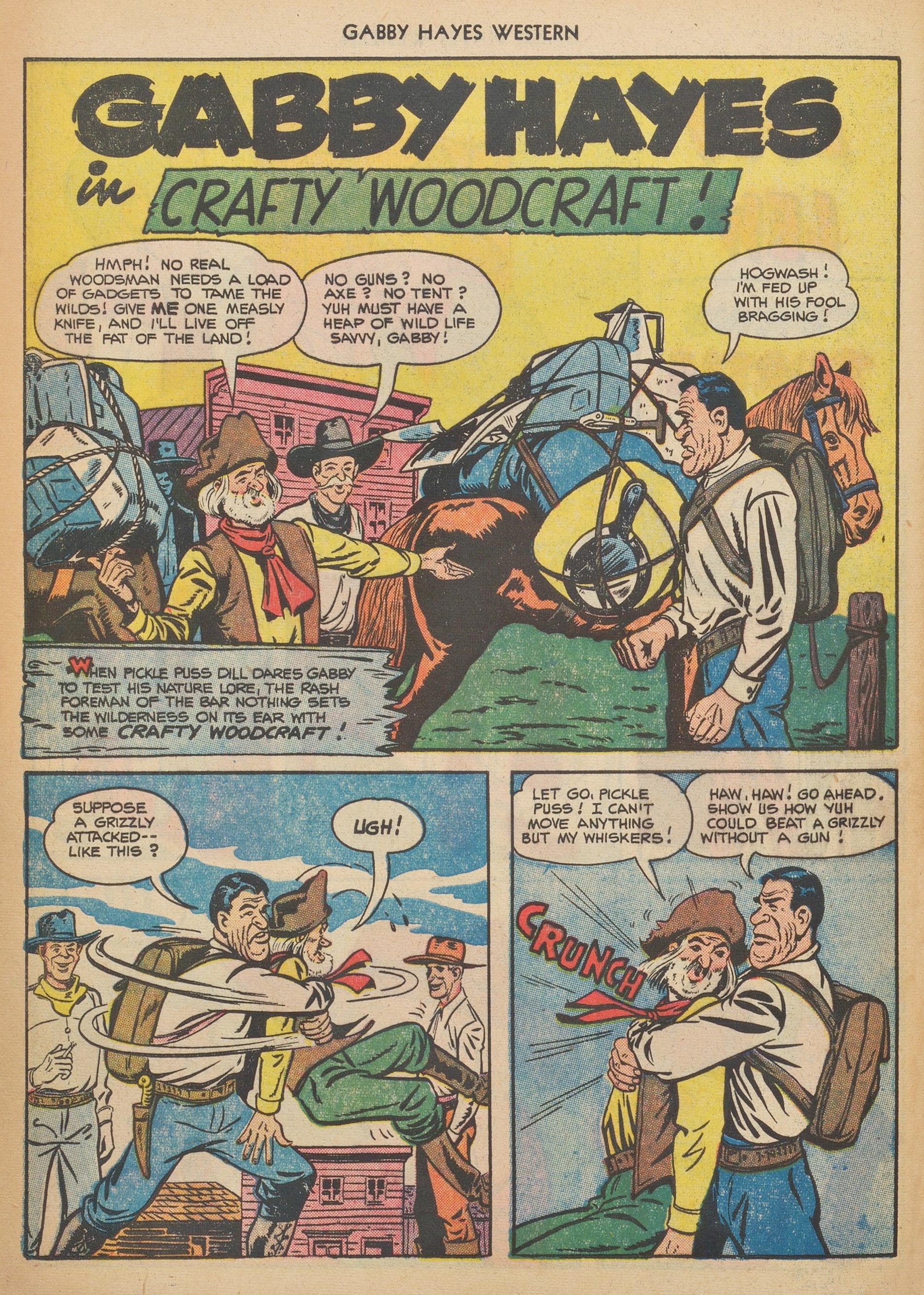 Read online Gabby Hayes Western comic -  Issue #42 - 28