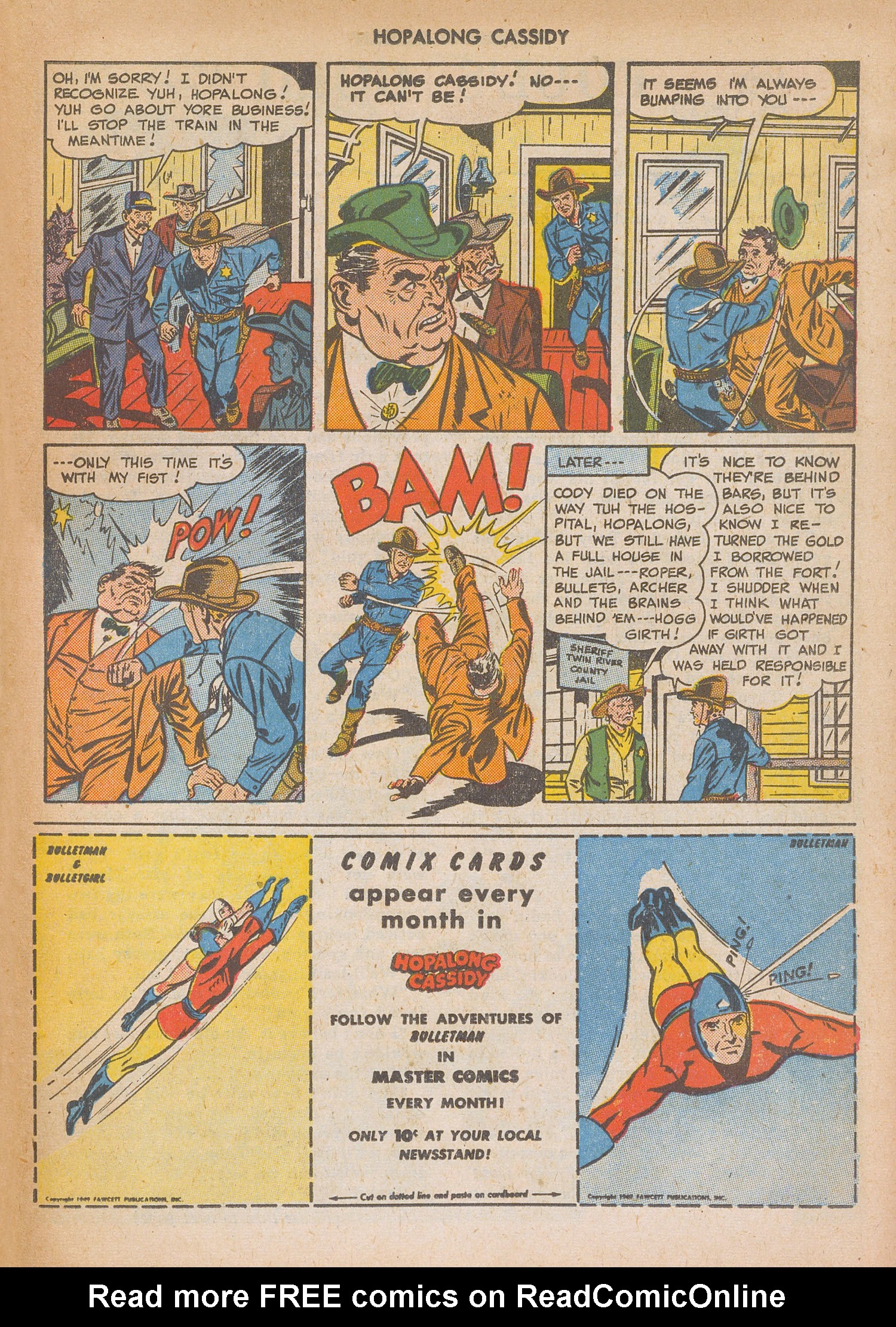 Read online Hopalong Cassidy comic -  Issue #32 - 25