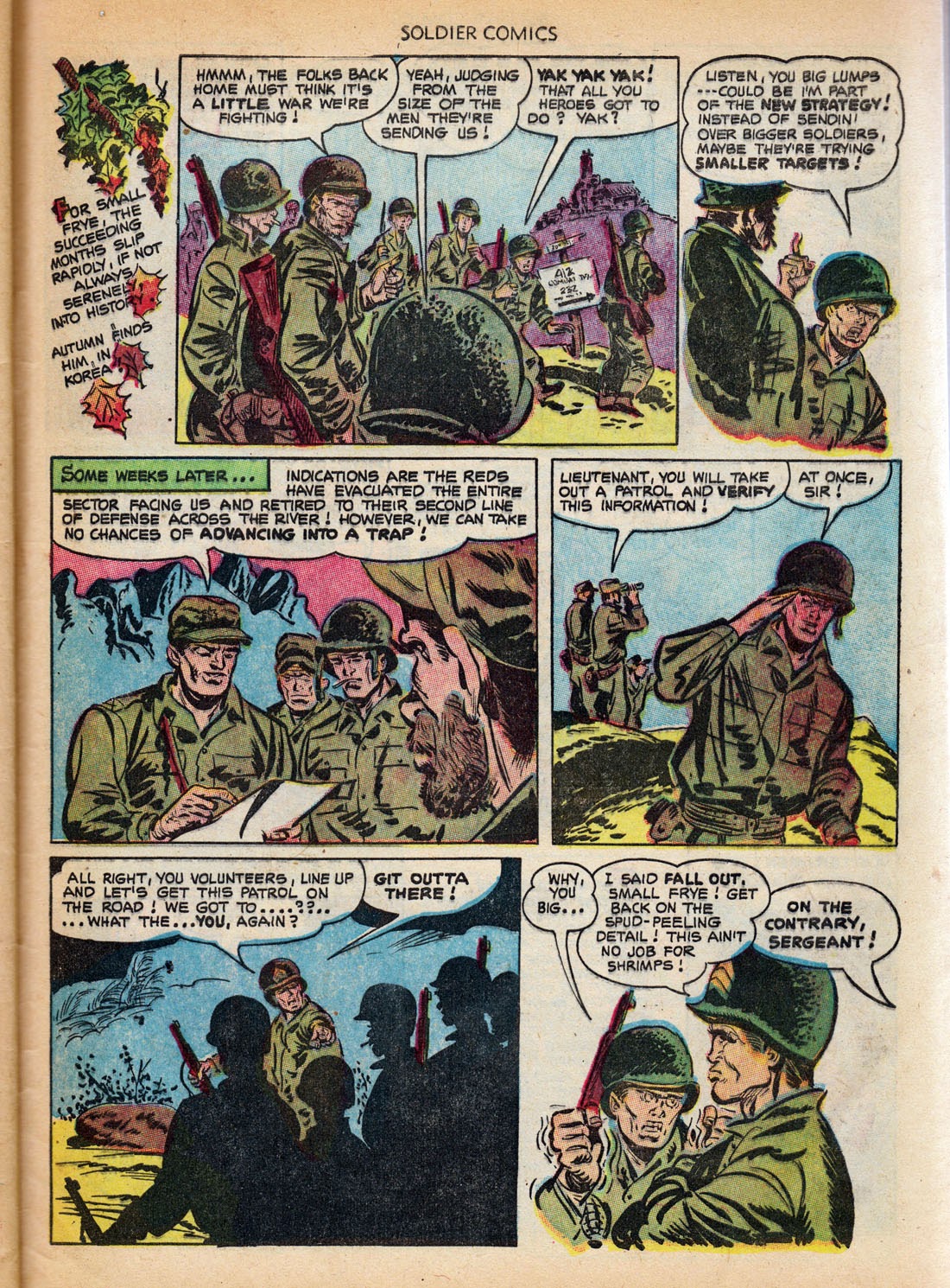 Read online Soldier Comics comic -  Issue #7 - 29