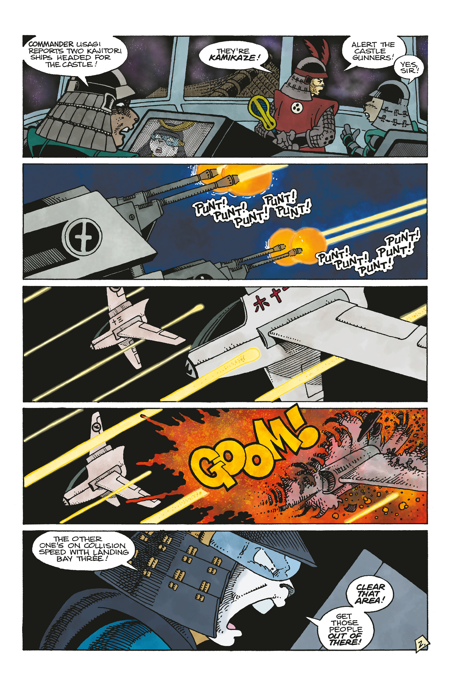 Read online Space Usagi: Death and Honor comic -  Issue #1 - 4