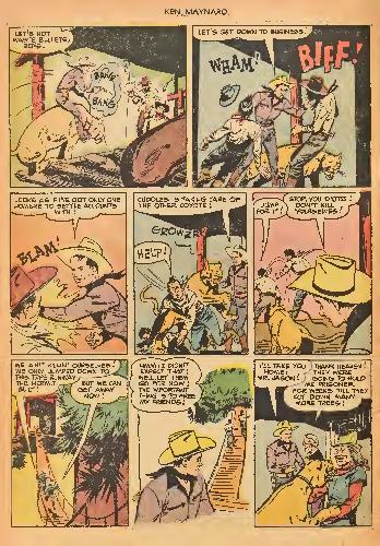 Read online Ken Maynard Western comic -  Issue #6 - 22