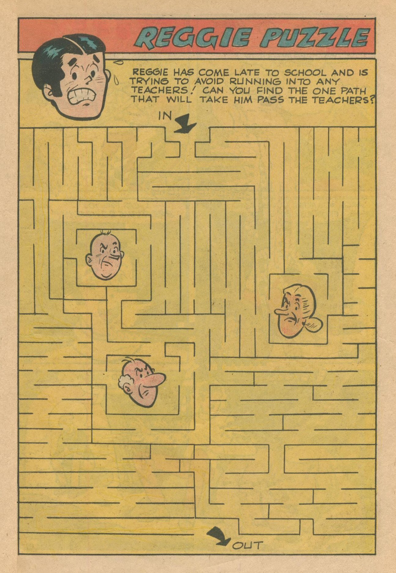 Read online Reggie's Wise Guy Jokes comic -  Issue #33 - 31