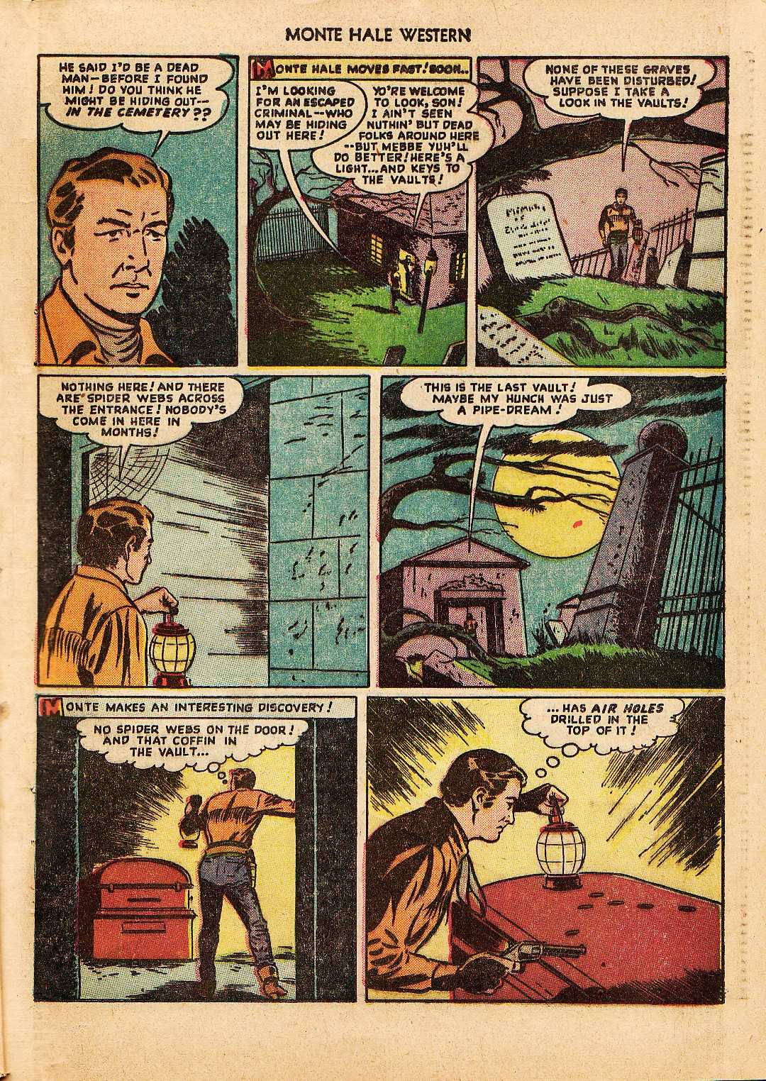 Read online Monte Hale Western comic -  Issue #38 - 44
