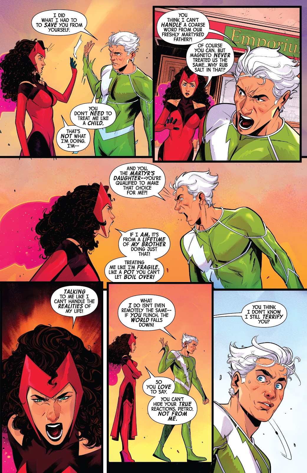 Scarlet Witch & Quicksilver issue 1 - Page 10