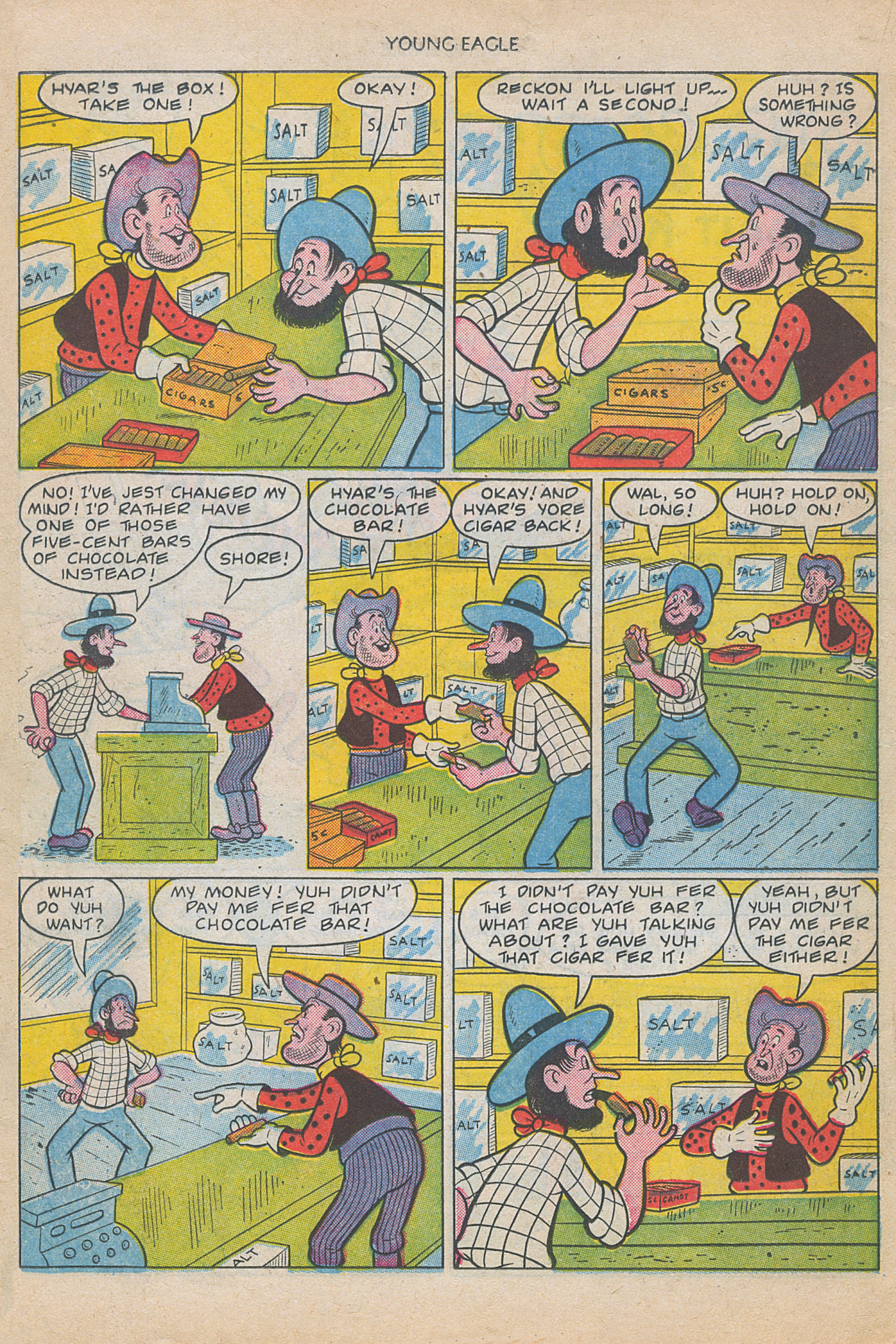 Read online Young Eagle comic -  Issue #5 - 18