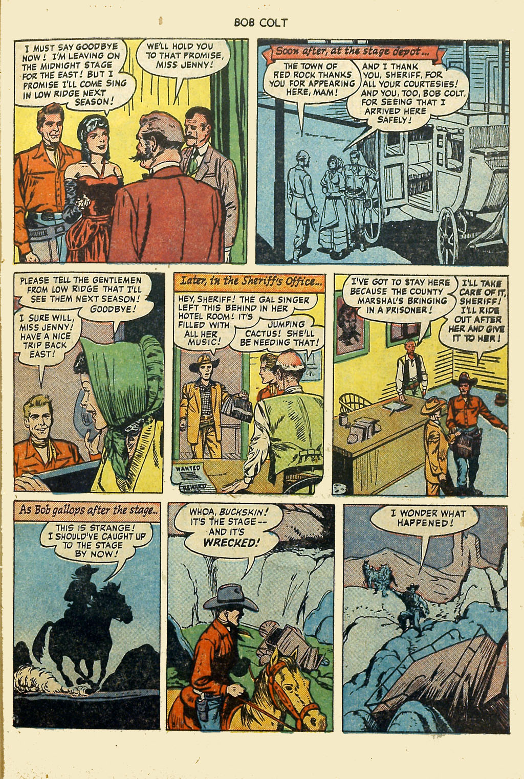 Read online Bob Colt Western comic -  Issue #2 - 31