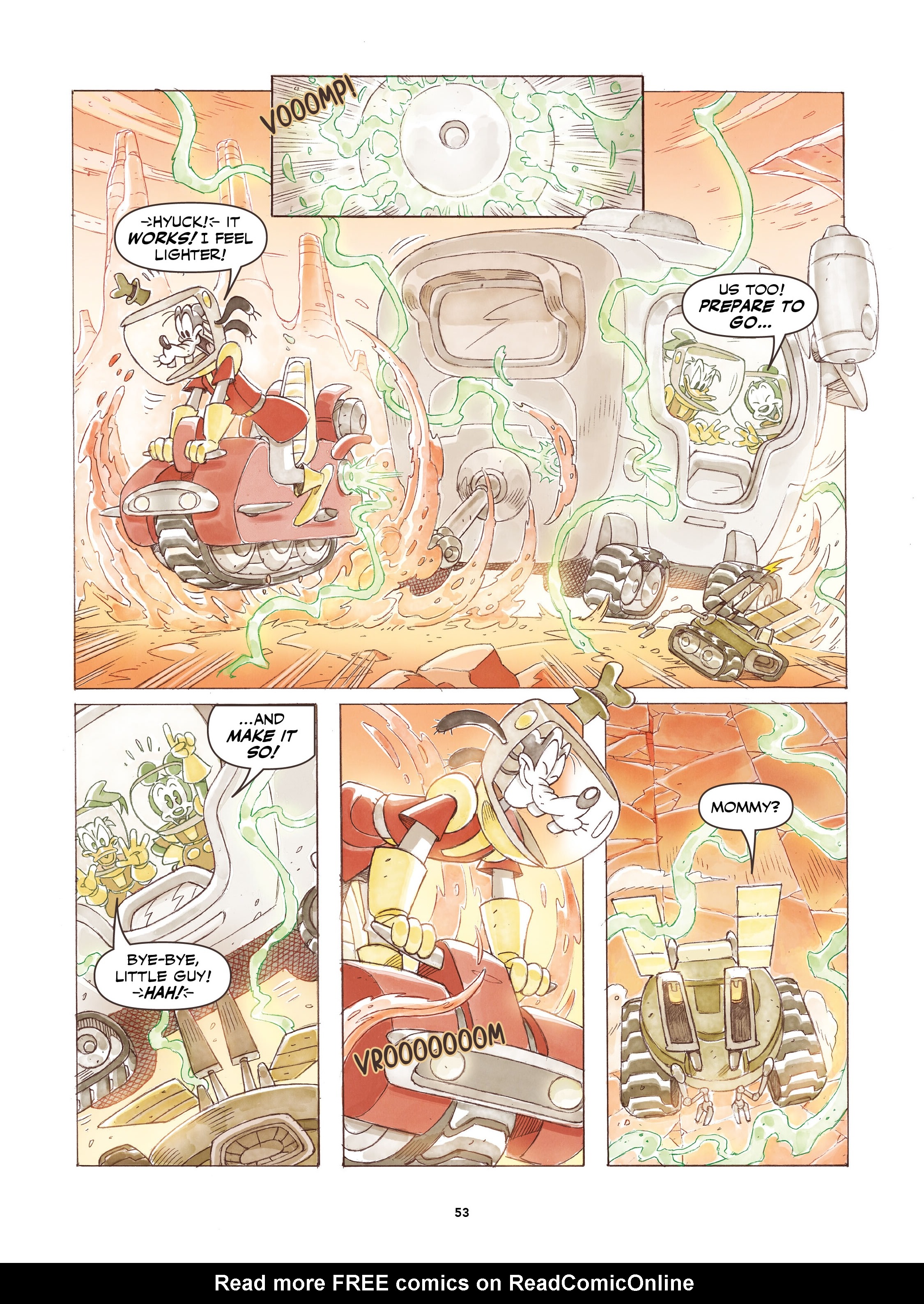 Read online Disney Once Upon a Mouse… In the Future comic -  Issue # TPB (Part 1) - 54