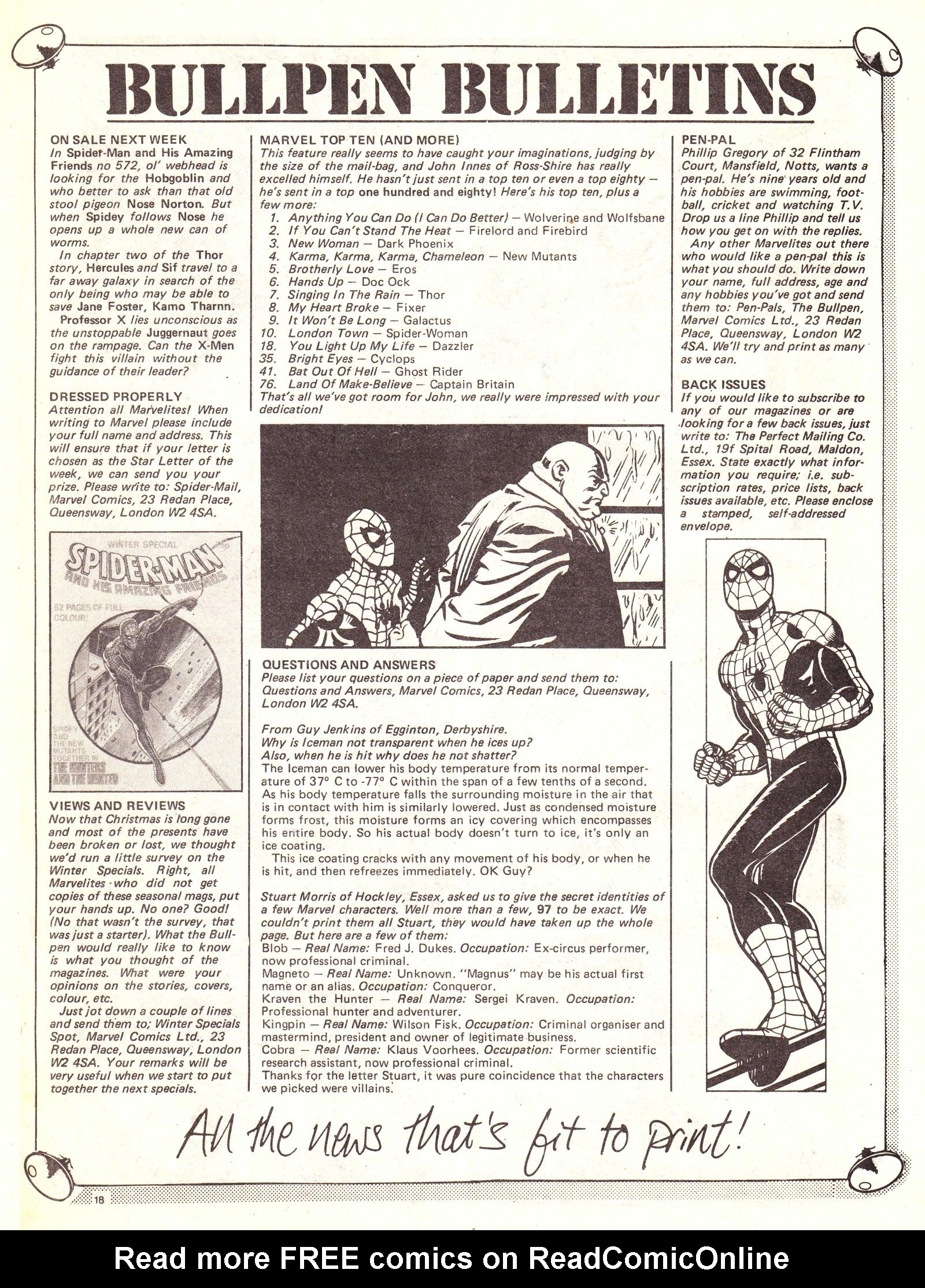 Read online Spider-Man and his Amazing Friends (1983) comic -  Issue #571 - 18