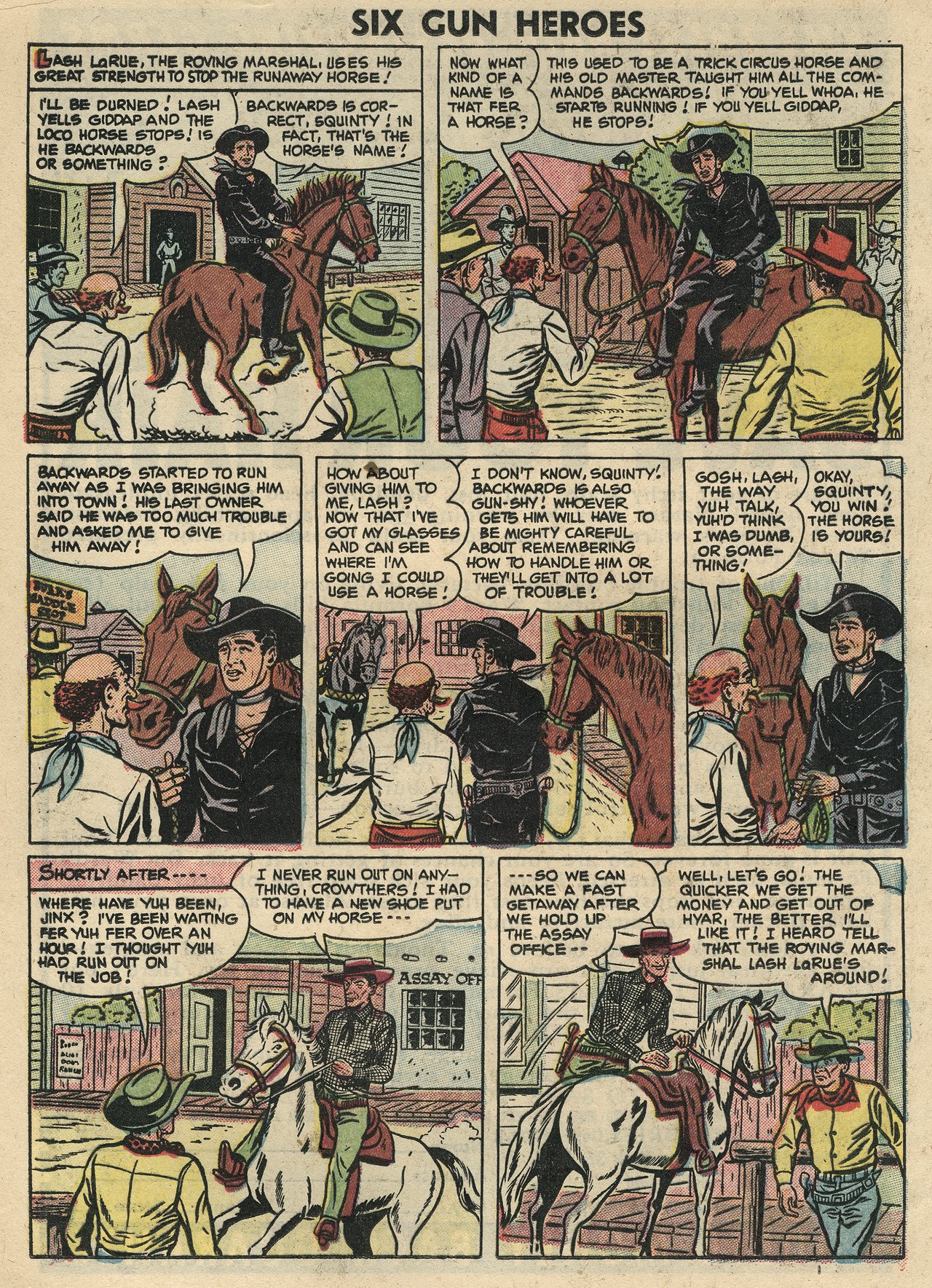 Read online Six-Gun Heroes comic -  Issue #36 - 16