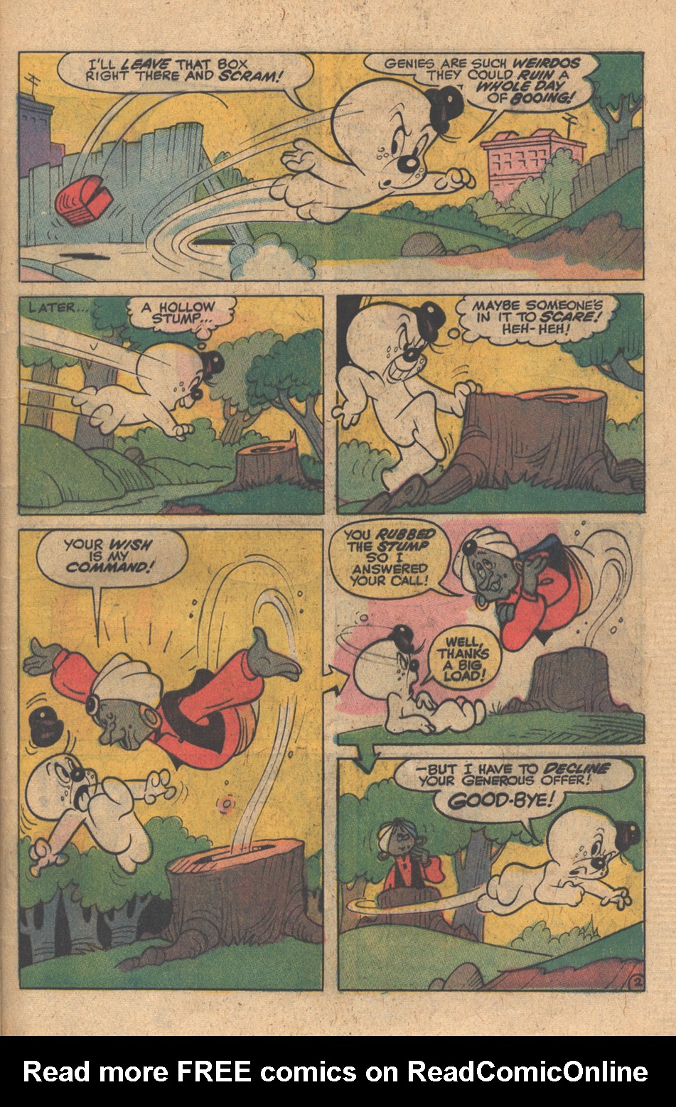 Read online Casper Strange Ghost Stories comic -  Issue #6 - 45