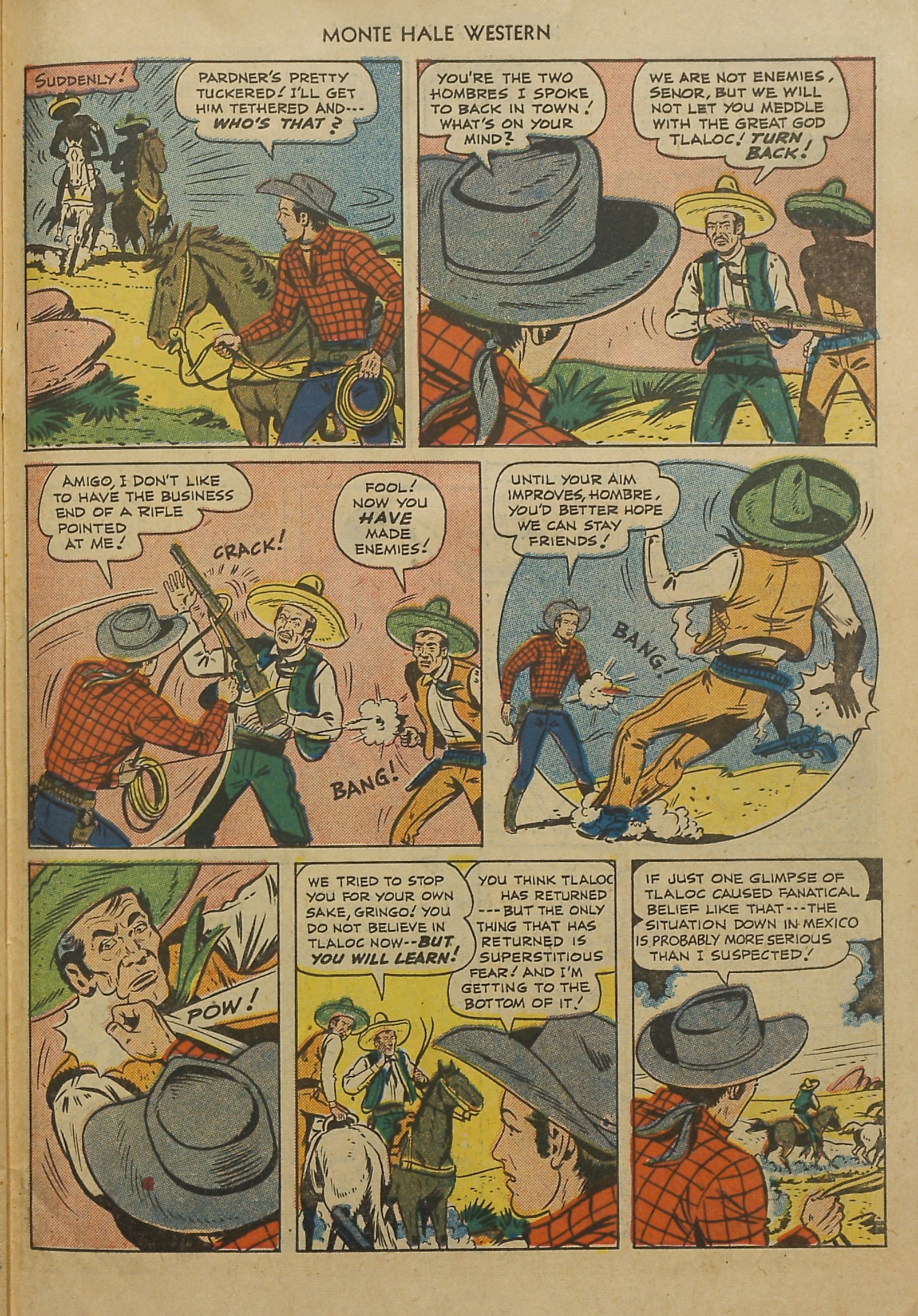 Read online Monte Hale Western comic -  Issue #52 - 43