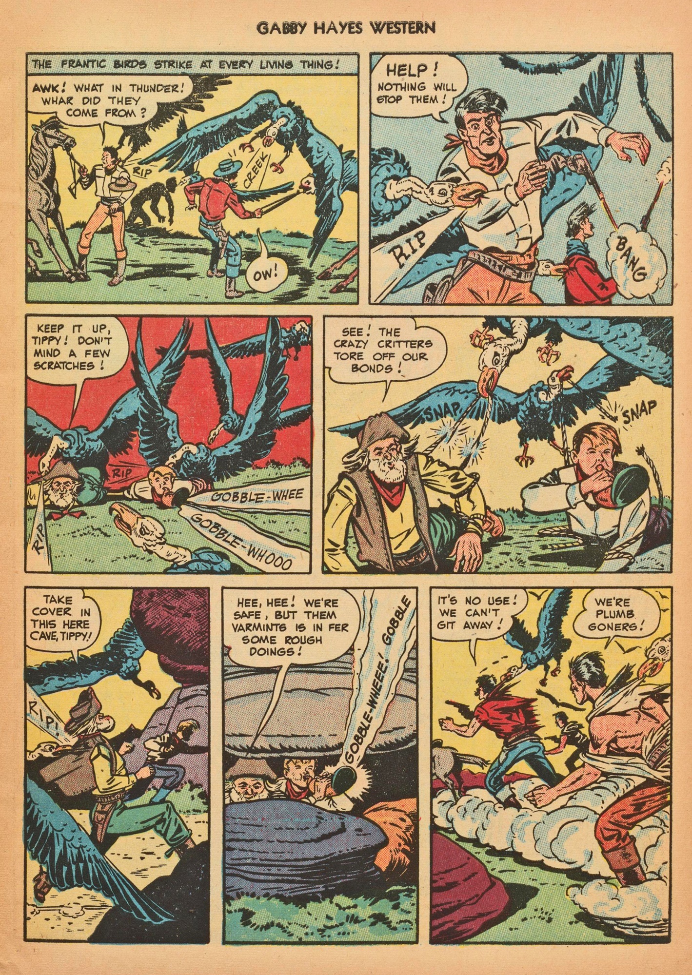 Read online Gabby Hayes Western comic -  Issue #8 - 9