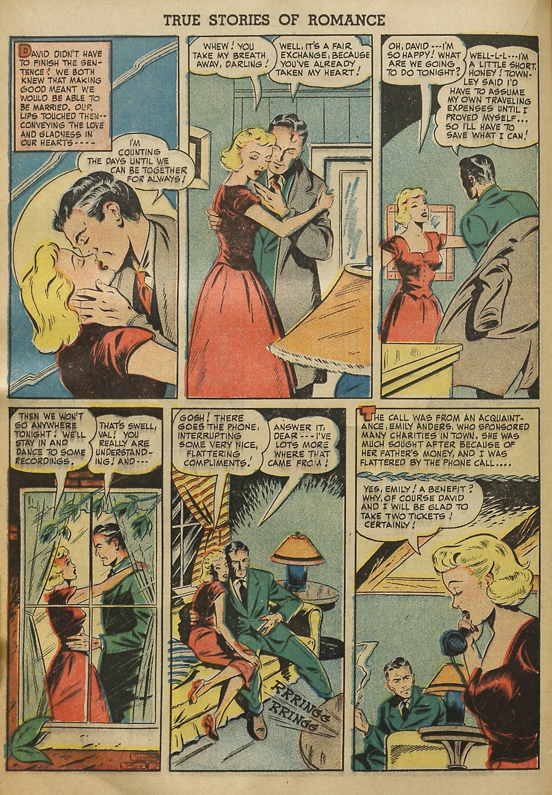 Read online True Stories of Romance comic -  Issue #1 - 16